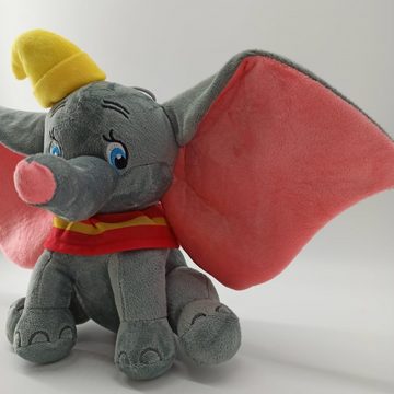 soma Kuscheltier Disney Dumbo Kuscheltier XXL 38 cm Elefant (1-St), Super weicher Plüsch Stofftier Kuscheltier für Kinder zum spielen