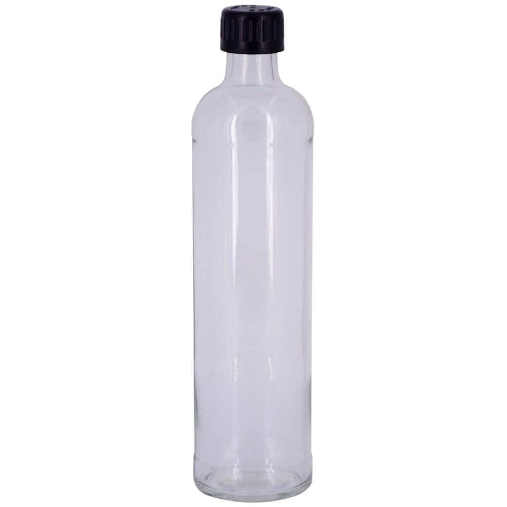 Dora's Trinkflasche Glasflasche 0,7l – mit isolierender Neoprenhülle, Design, Großes Volumen - Schraubverschluss + Praktische Trageschlaufe