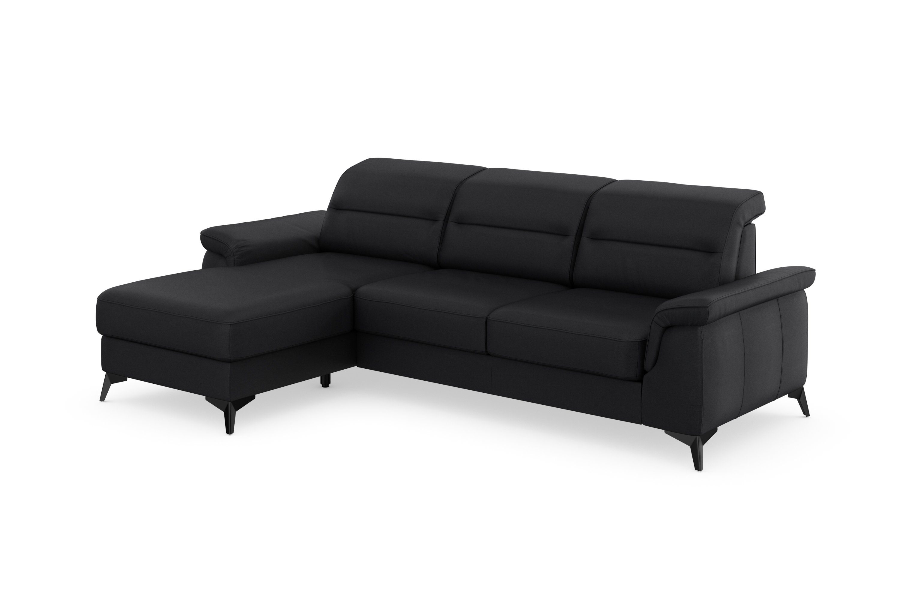 und Ecksofa Kopfteilverstellung Armteilfunktion sit&more mit Sinatra, mit Recamiere, optional