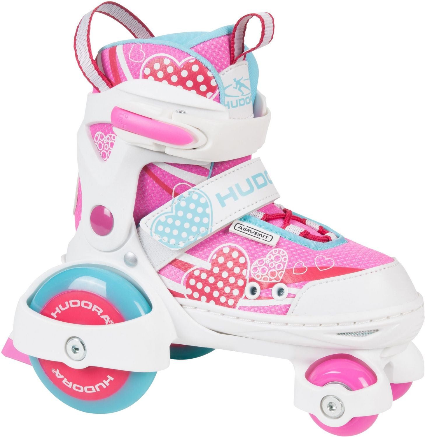 Hudora Spiel HUDORA Rollschuh My First Quad Girl, Gr. 26-29
