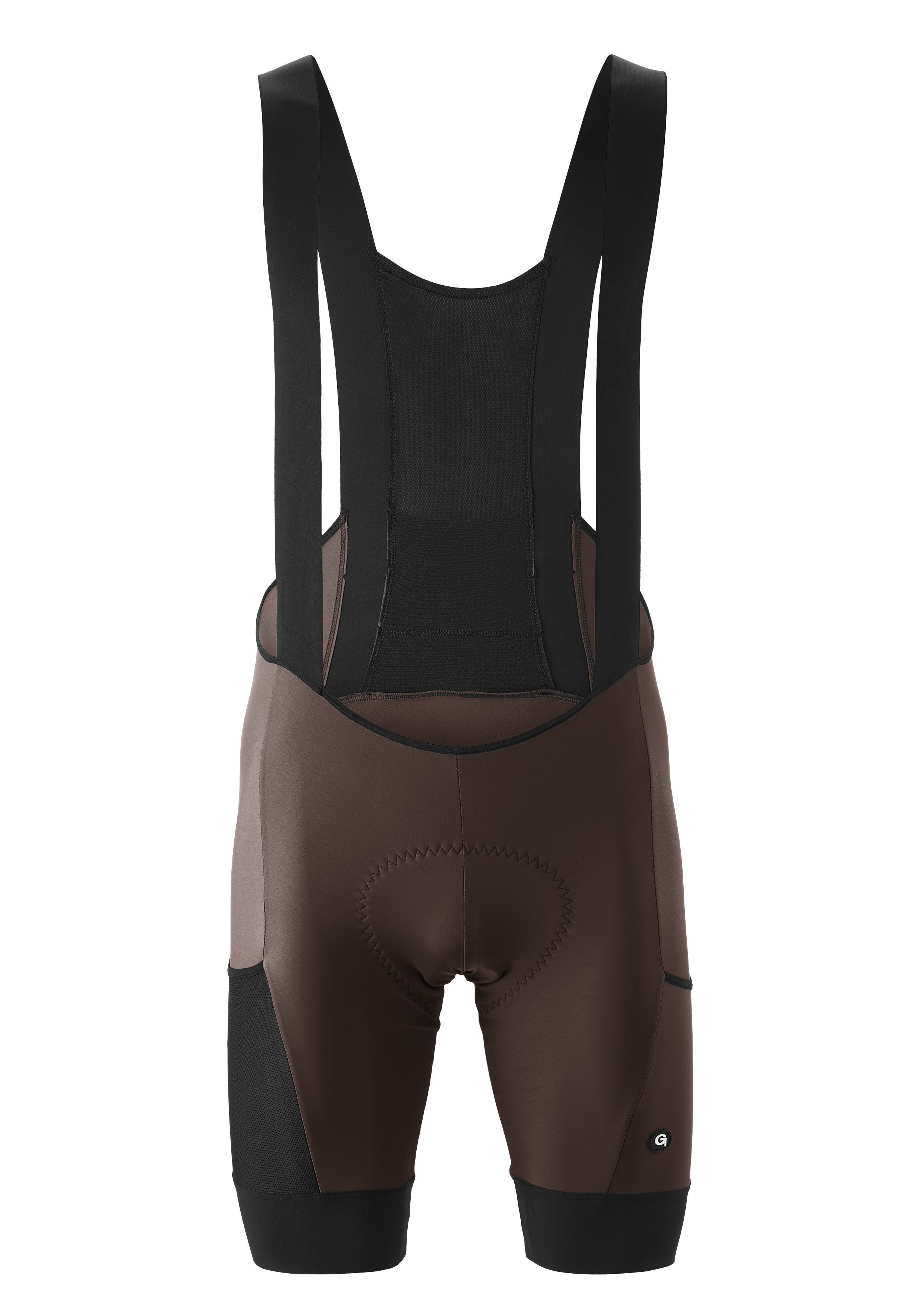 Gonso Fahrradhose Ride Miles Bib Cargo M Herren Gravel-Radhose mit Sitzpolster und Träger, Radlerhose Tight Fit