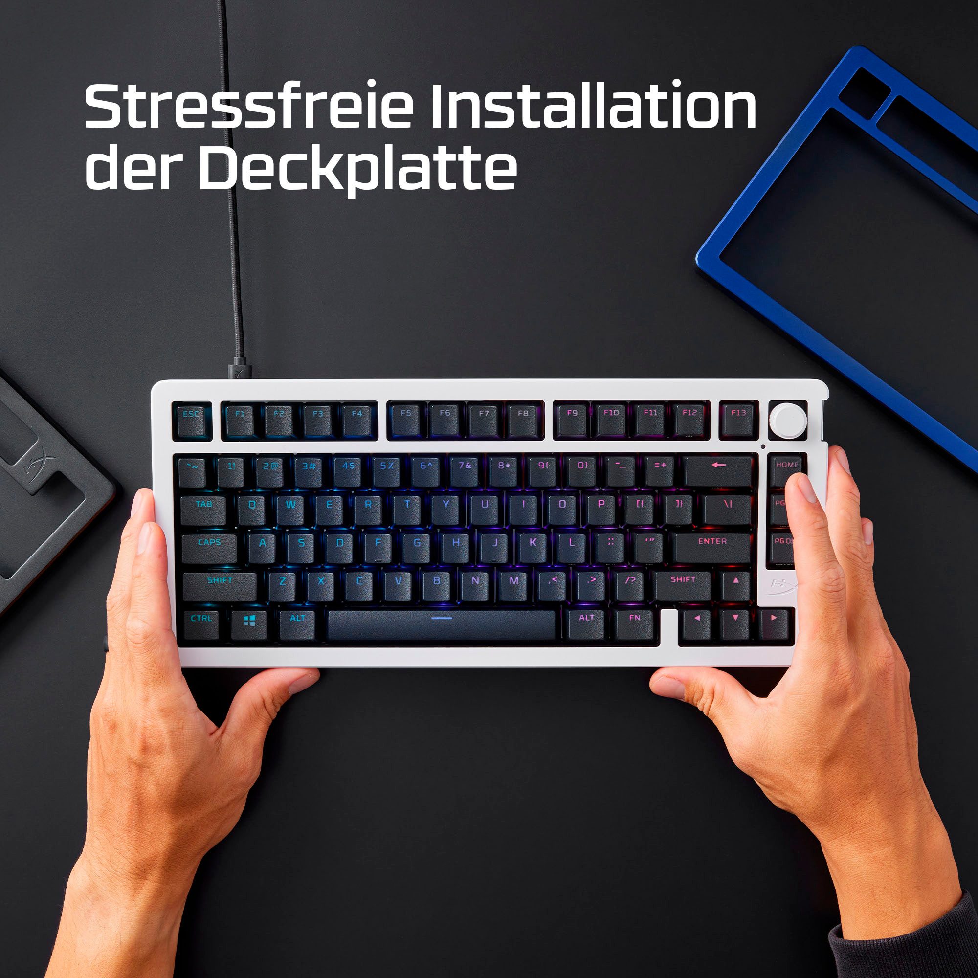 HyperX Schutz-Set Alloy Rise 75 Obere Platte