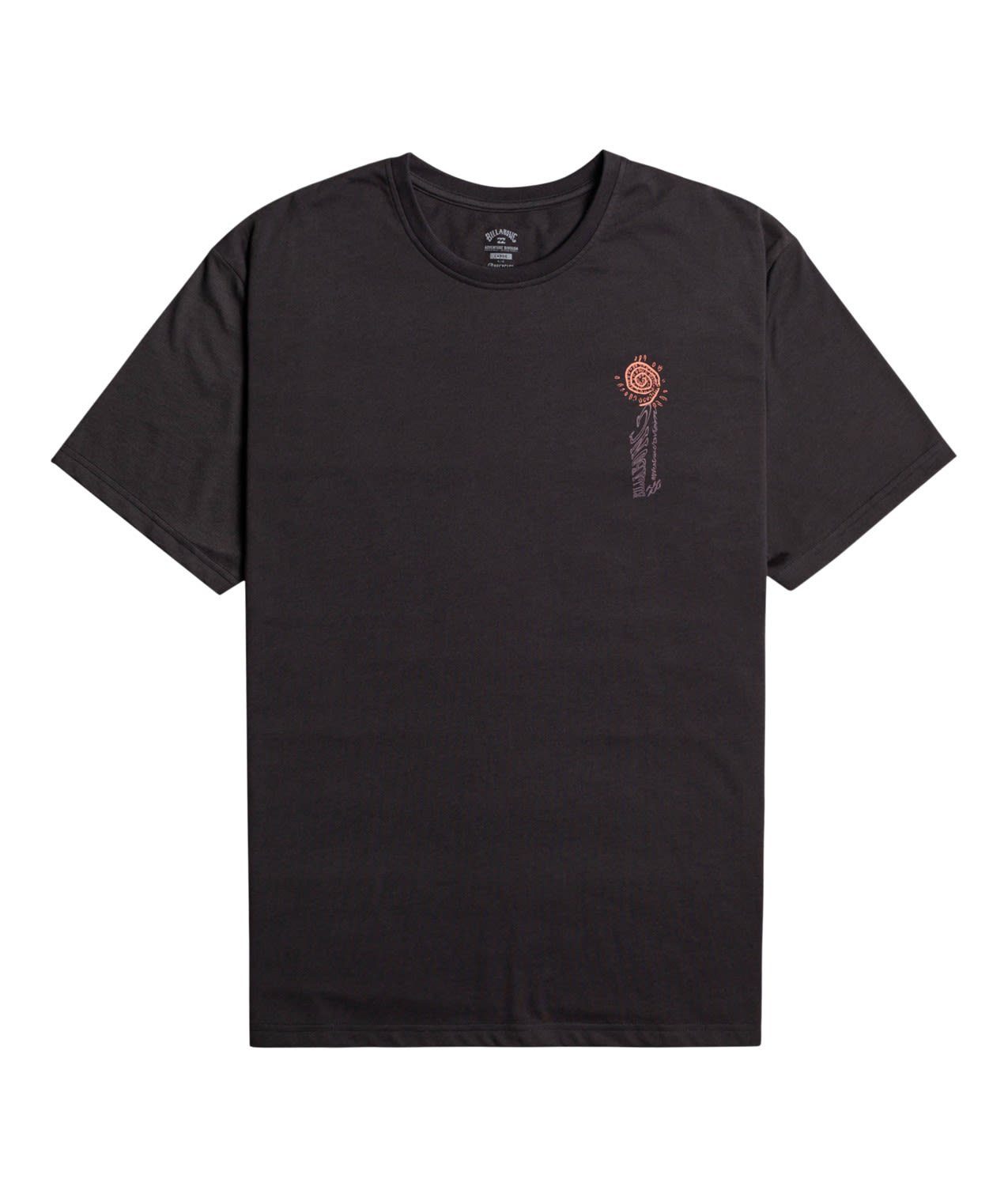 Billabong T-Shirt M Billabong Washed Herren Black Short-sleeve Balance
