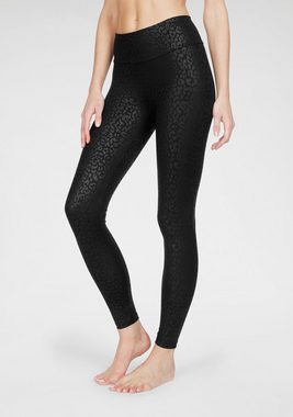 LASCANA Leggings mit Leo-Muster