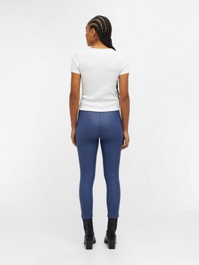 Object Leggings (1-tlg) Drapiert/gerafft, Plain/ohne Details