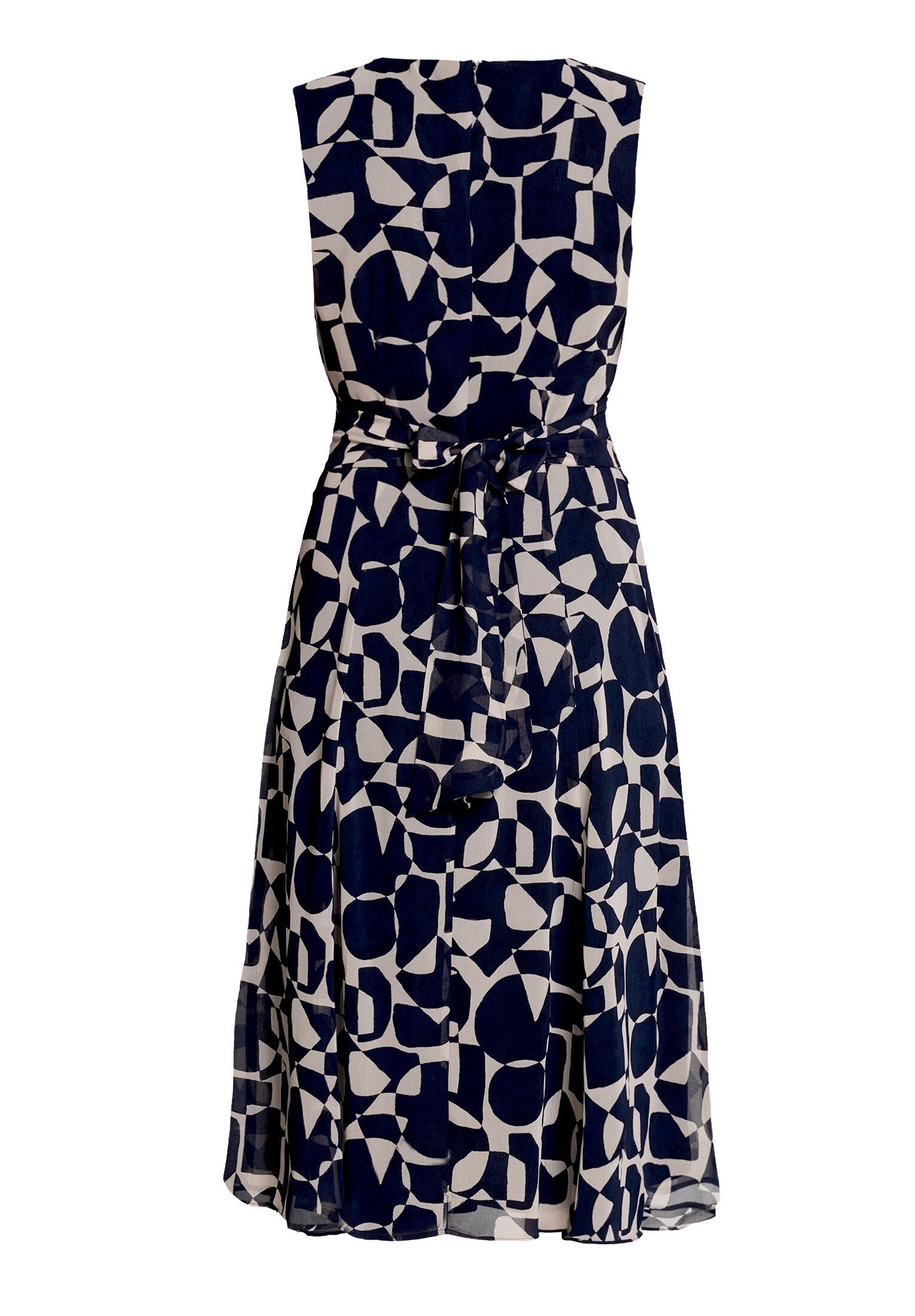 Betty&Co Chiffonkleid Damen ohne Arm