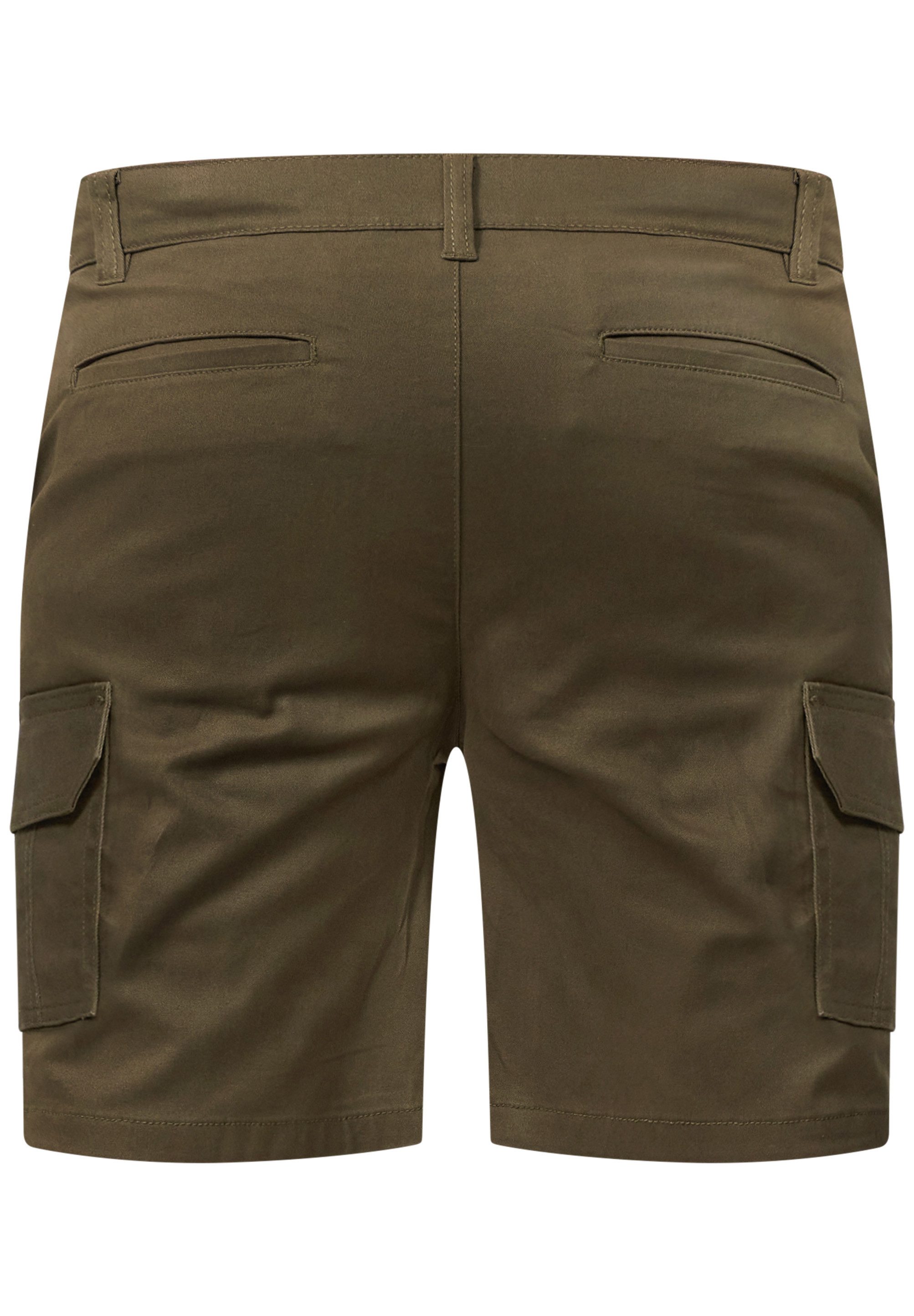 Rello & Reese Cargoshorts mit Cargotaschen & Stretchanteil Herren Kurze Hos günstig online kaufen