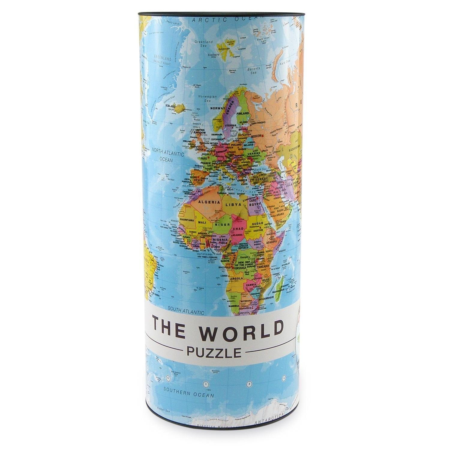 THE 48 Die - Englisch in Teile Puzzle Extragoods WORLD 1000 cm, x 68 gesamte Weltpuzzle Puzzleteile Weltkarte