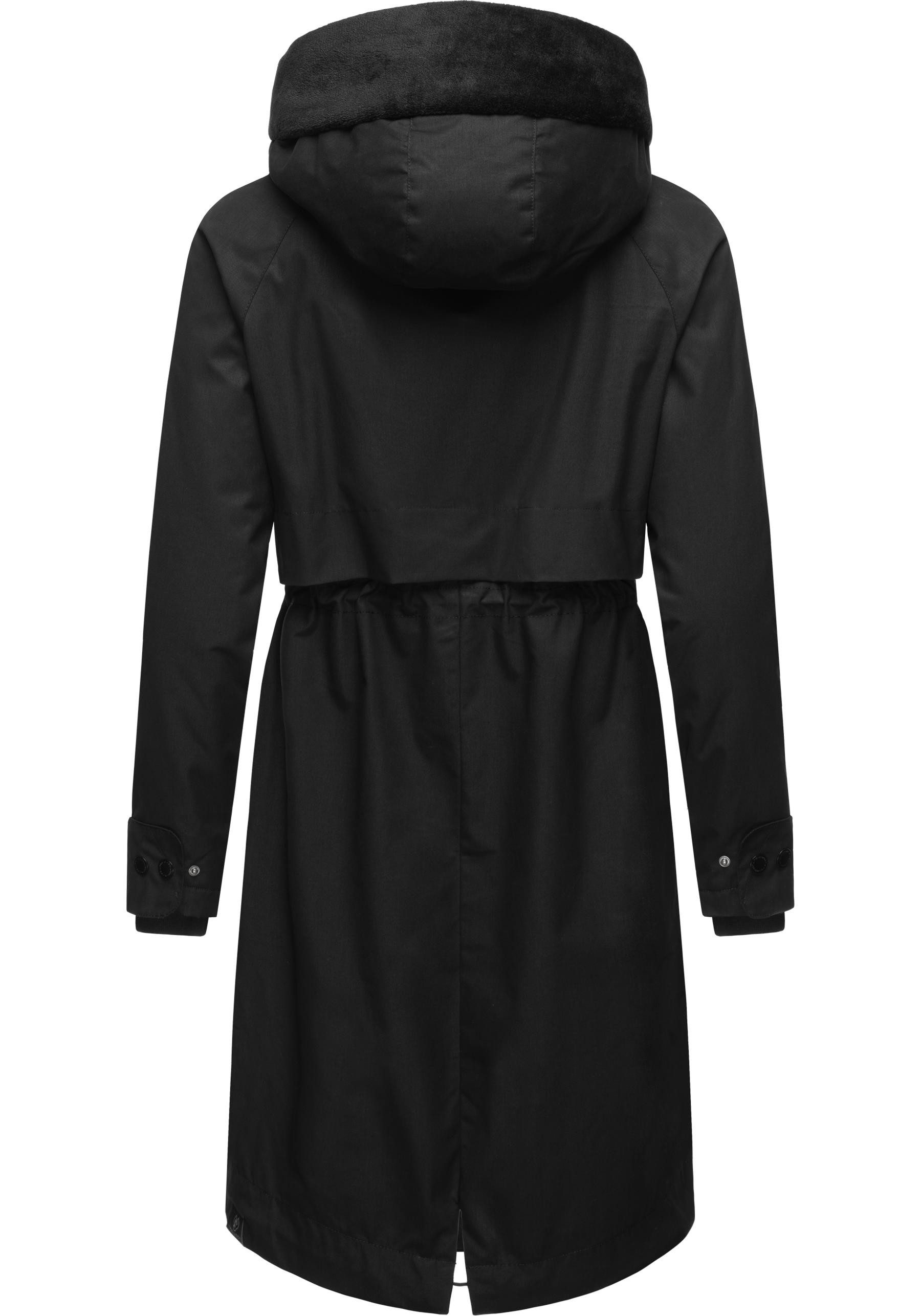 Ragwear Kurzmantel Nicco Stylischer Damen Parka für die Übergangszeit
