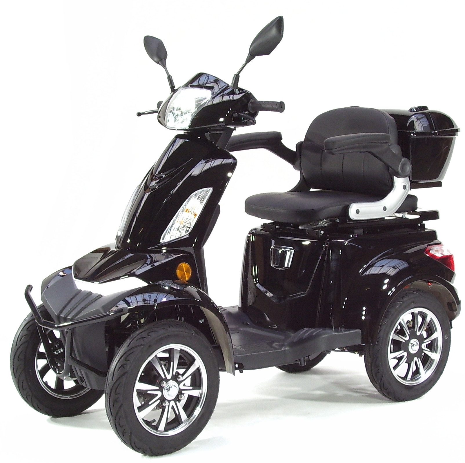 Apex Electric Mobility Scooter for Seniors, Electric Scooter, Quad Scooter 25 km/h 55949, (1-piece)