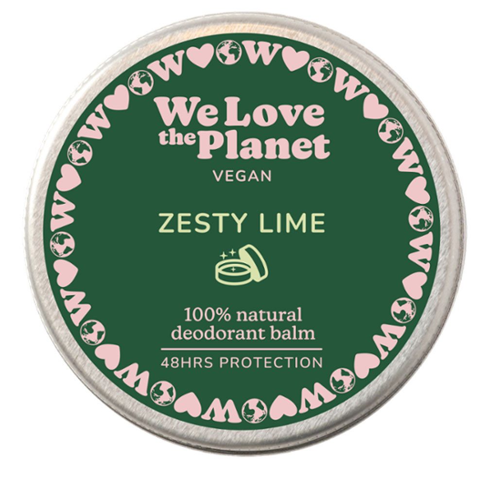 We Love The Planet Deocreme Zesty Lime, 35 g