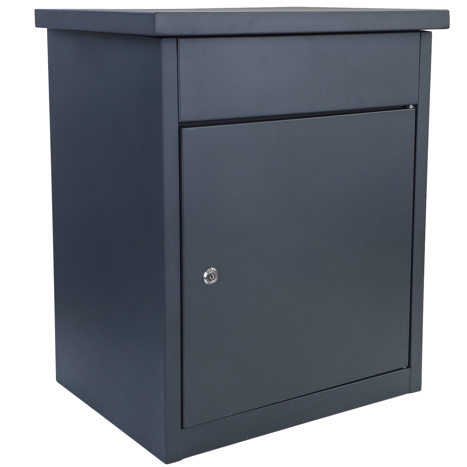 RAMROXX Paketbox Paketbox Drop-Box Paketbriefkasten 35x44x58 mit sicherem Einwurfsystem