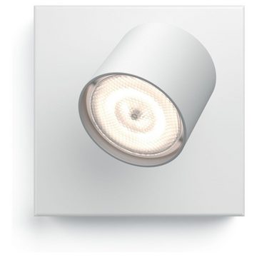 Philips LED Wandleuchte Hochwertiger Spot Star in weiß, warmglow, 1-flammig, schwenkbarer, keine Angabe, Leuchtmittel enthalten: Ja, fest verbaut, LED, warmweiss, Wandleuchte, Wandlampe, Wandlicht