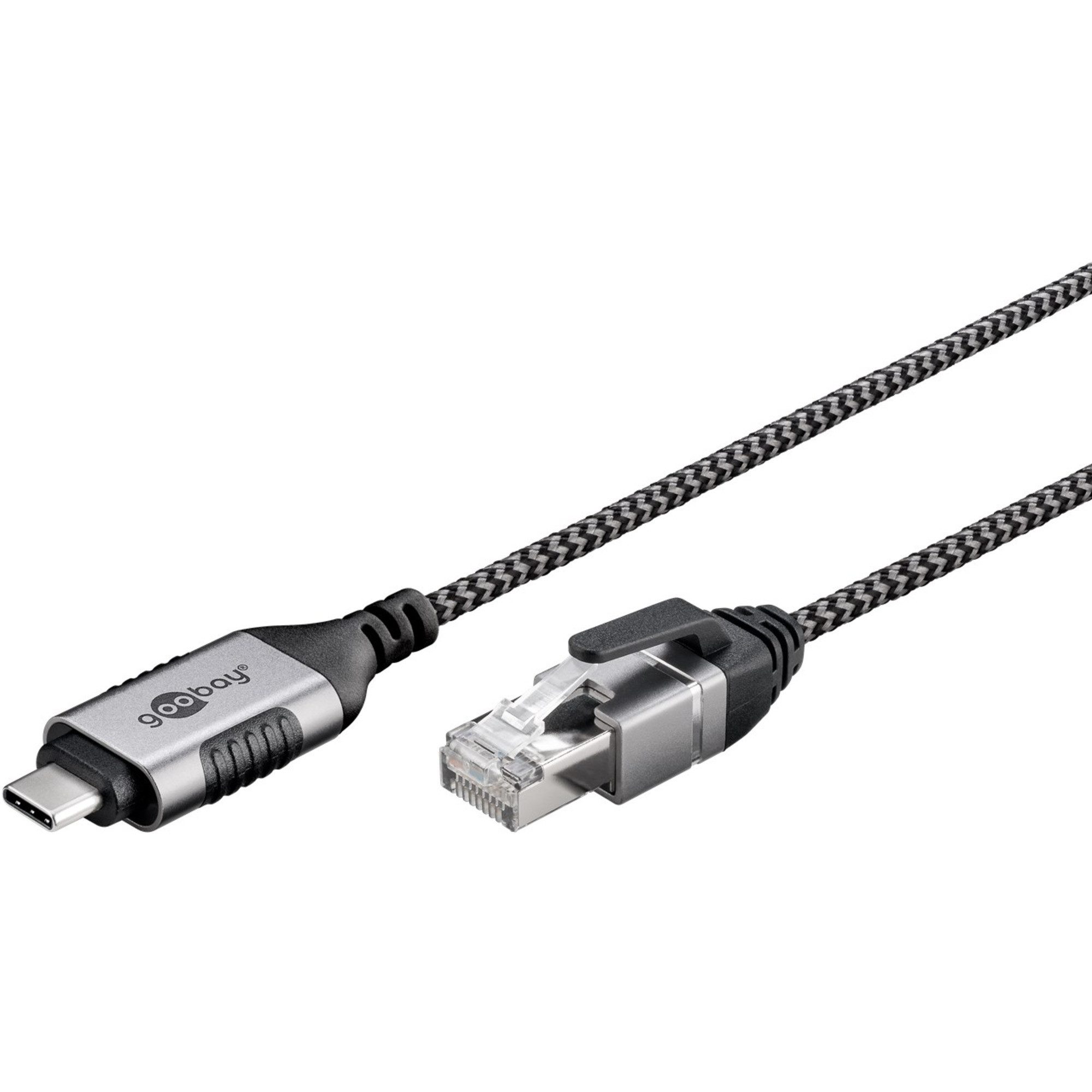 Goobay goobay Ethernet-Adapterkabel USB-C 3.2 Gen2 > Computer-Kabel