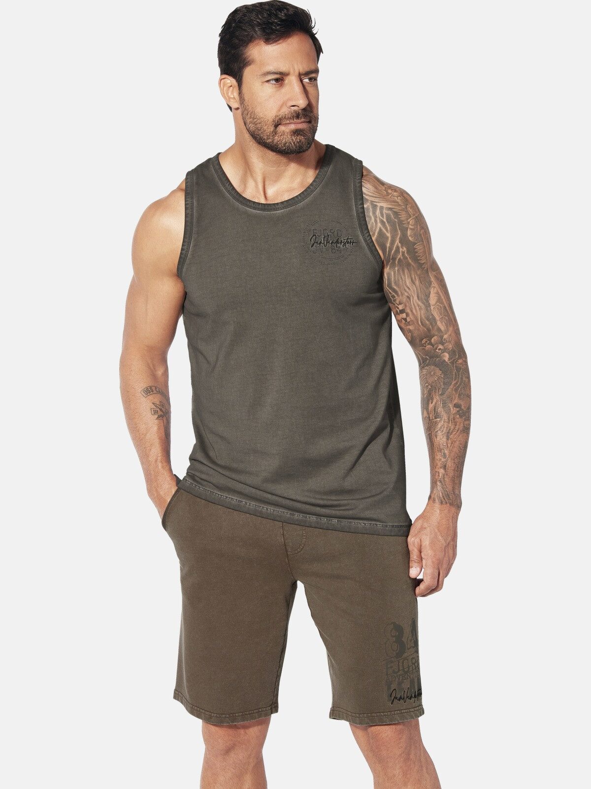 Jan Vanderstorm Muskelshirt MIKJAN im Doppelpack günstig online kaufen
