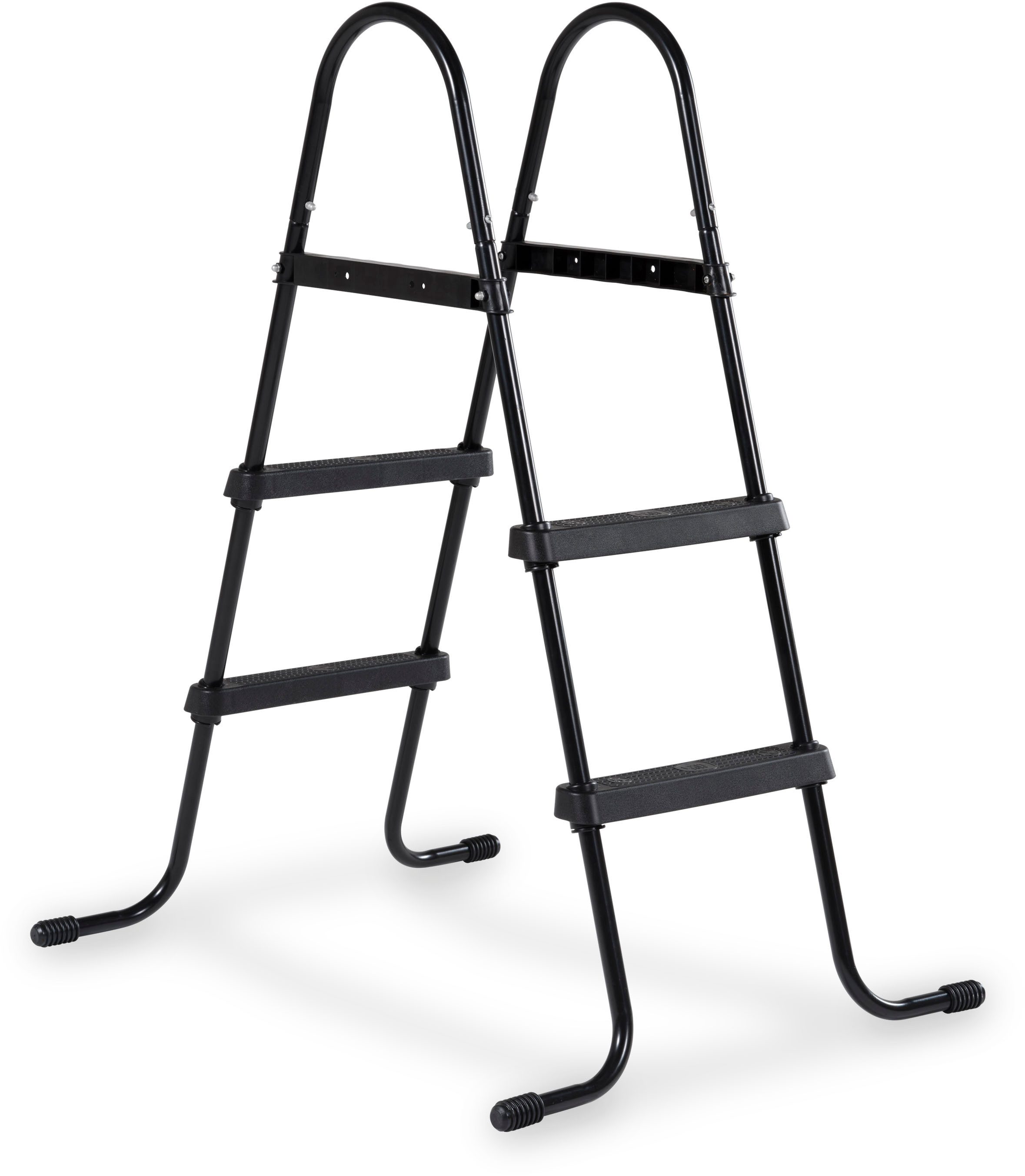 Poolleiter für Rahmenhöhen 60-90 cm, schwarz
