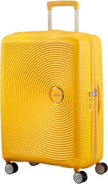 American Tourister® Hartschalen-Trolley Soundbox, 67 cm, 4 Rollen, Koffer mittel groß Reisegepäck Volumenerweiterung TSA-Zahlenschloss
