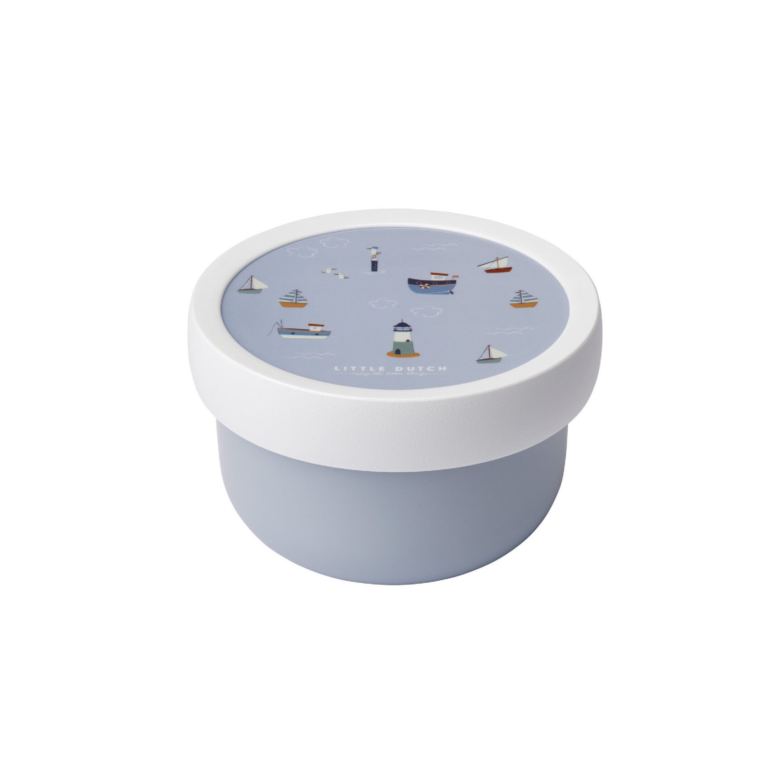 Mepal Lunchbox Obstbox für Kinder, 300 ml, spülmaschinen- und mikrowellenfest, BPA-frei, Sailors Bay Design