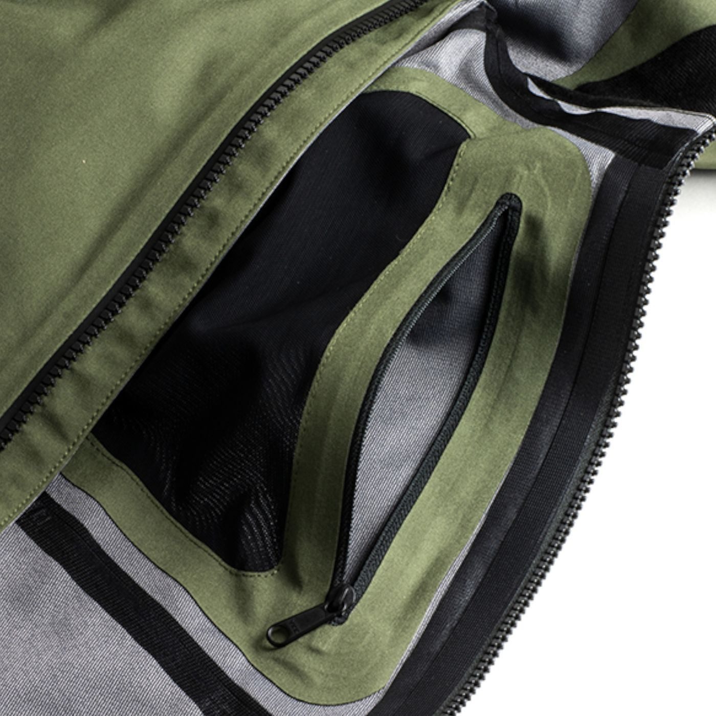 fortis Outdoorjacke Fortis Marine Jacket Olive - Angeljacke