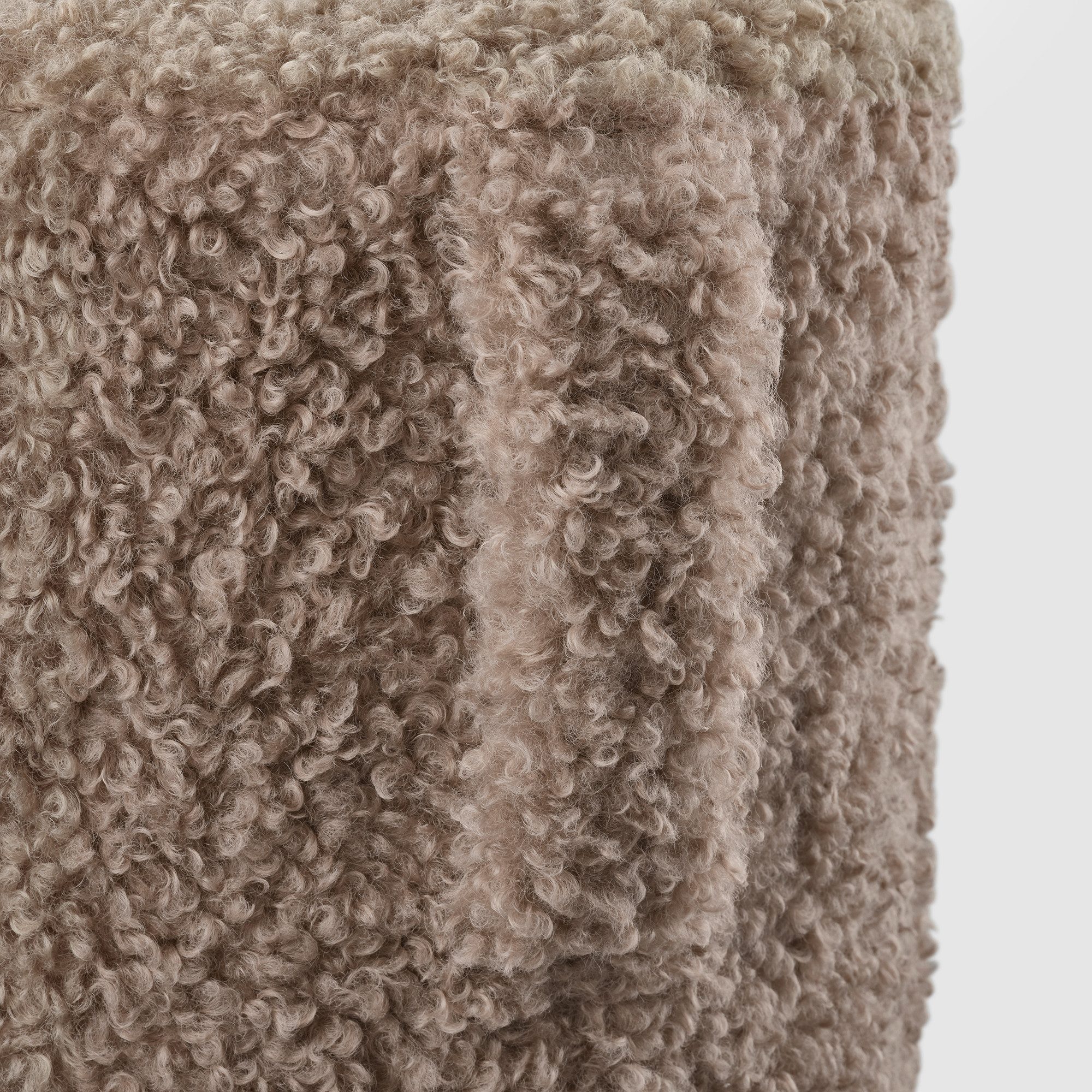 blomus Hocker -TEDDY- Sitzhocker, Kuschelhocker, Wohnzimmerhocker günstig online kaufen