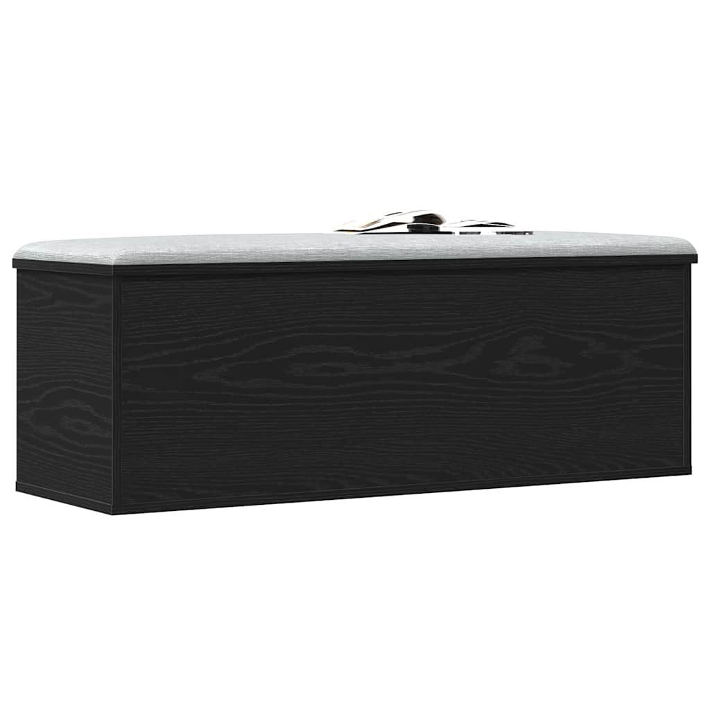 vidaXL Aufbewahrungsbox Aufbewahrungsbox Schwarz Eichen-Optik 102 x 35 x 35 cm (1 St)