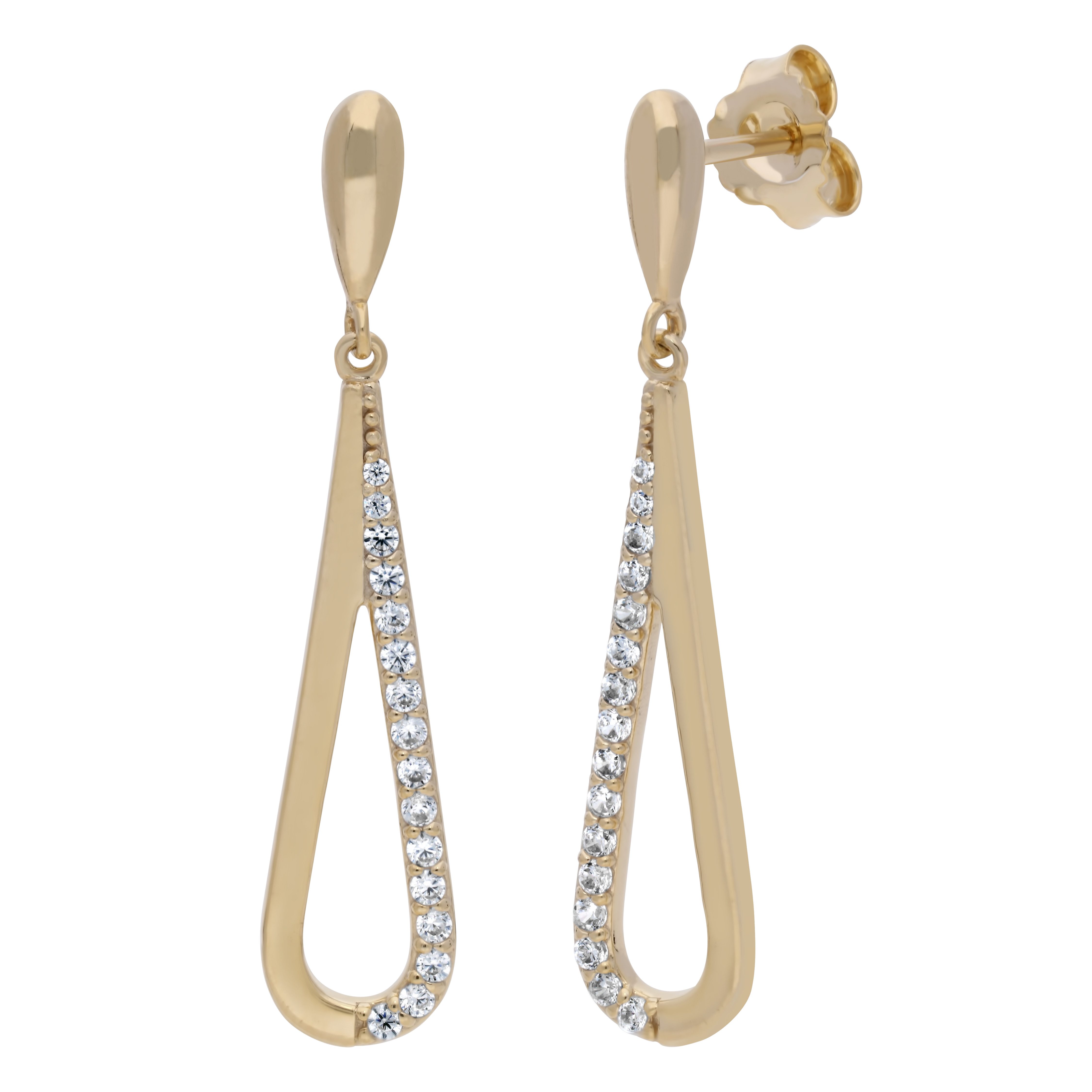 Firetti Paar Серьги-гвоздики Schmuck Geschenk Silber 925 Ohrschmuck Серьги Tropfen, mit Zirkonia (synth)