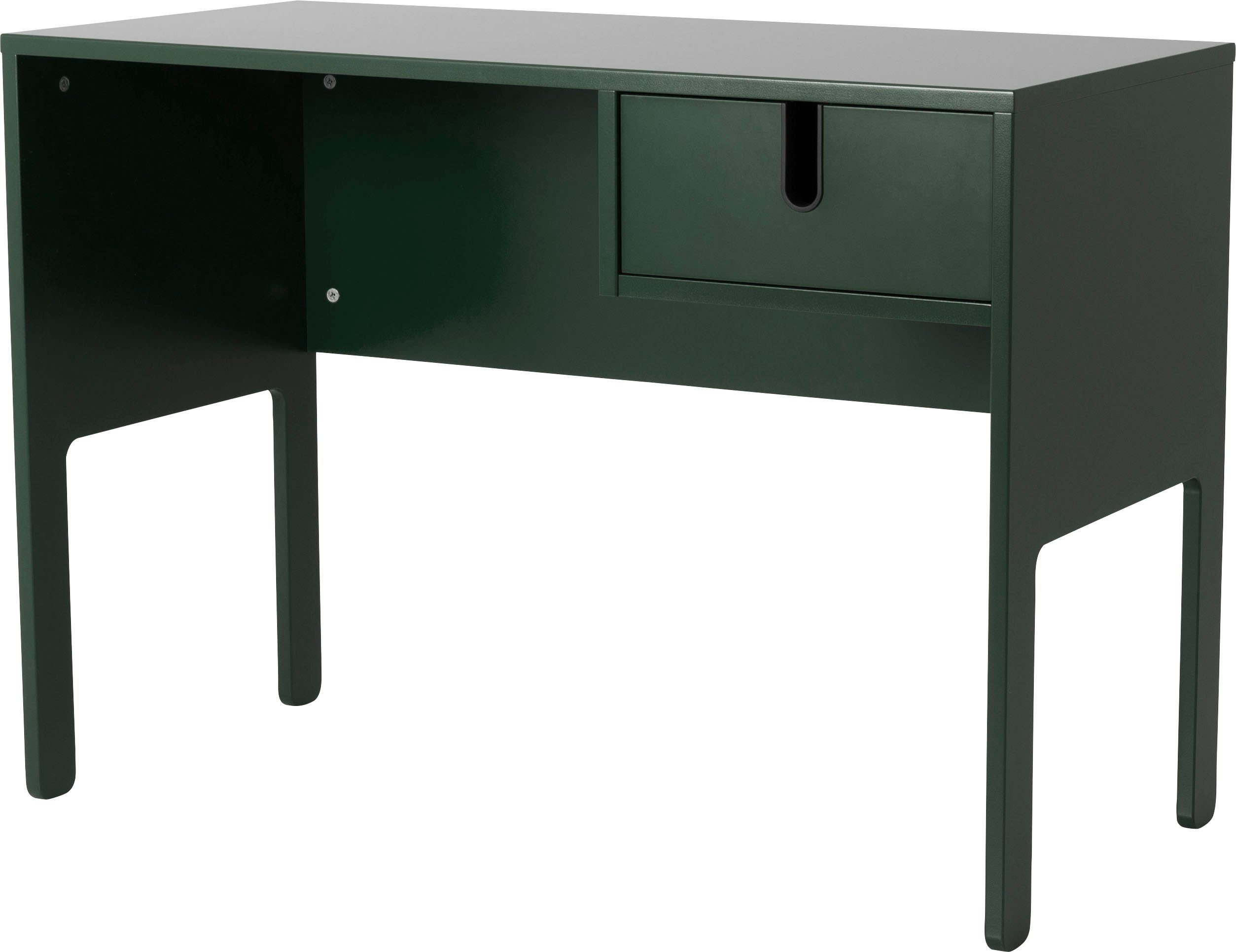 Tenzo Schreibtisch UNO, mit 1 Schublade, Design von Olivier Toulouse By Tenzo forest green