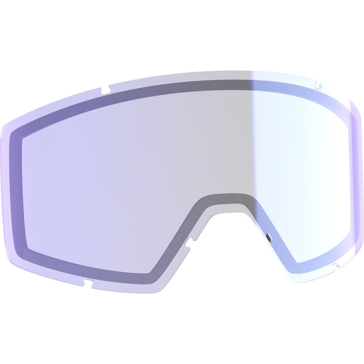 Scott Skibrille Lens Factor, Optimale Sicht beim Skifahren mit der hochwertigen Austauschscheibe