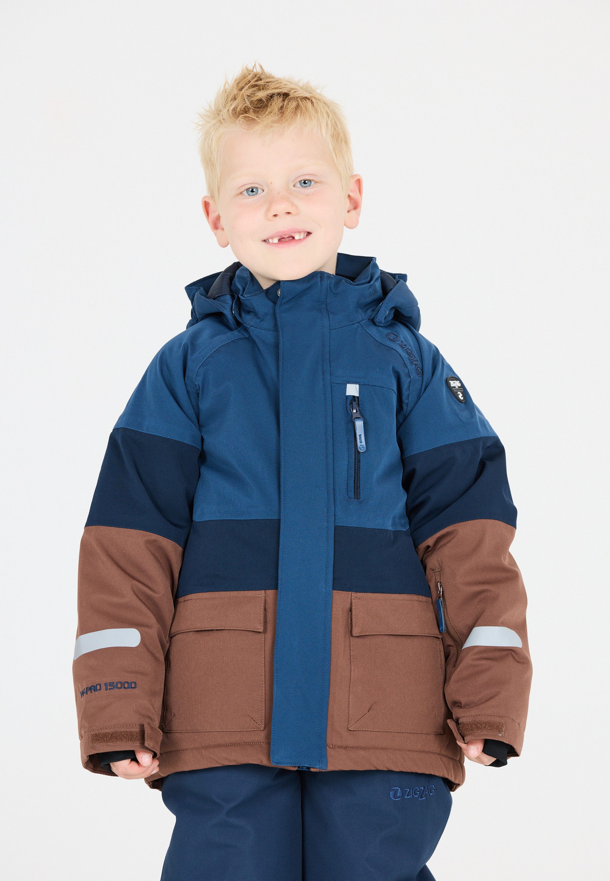 ZIGZAG Skijacke Taylora mit wind- und wasserdichter TPU-Membran