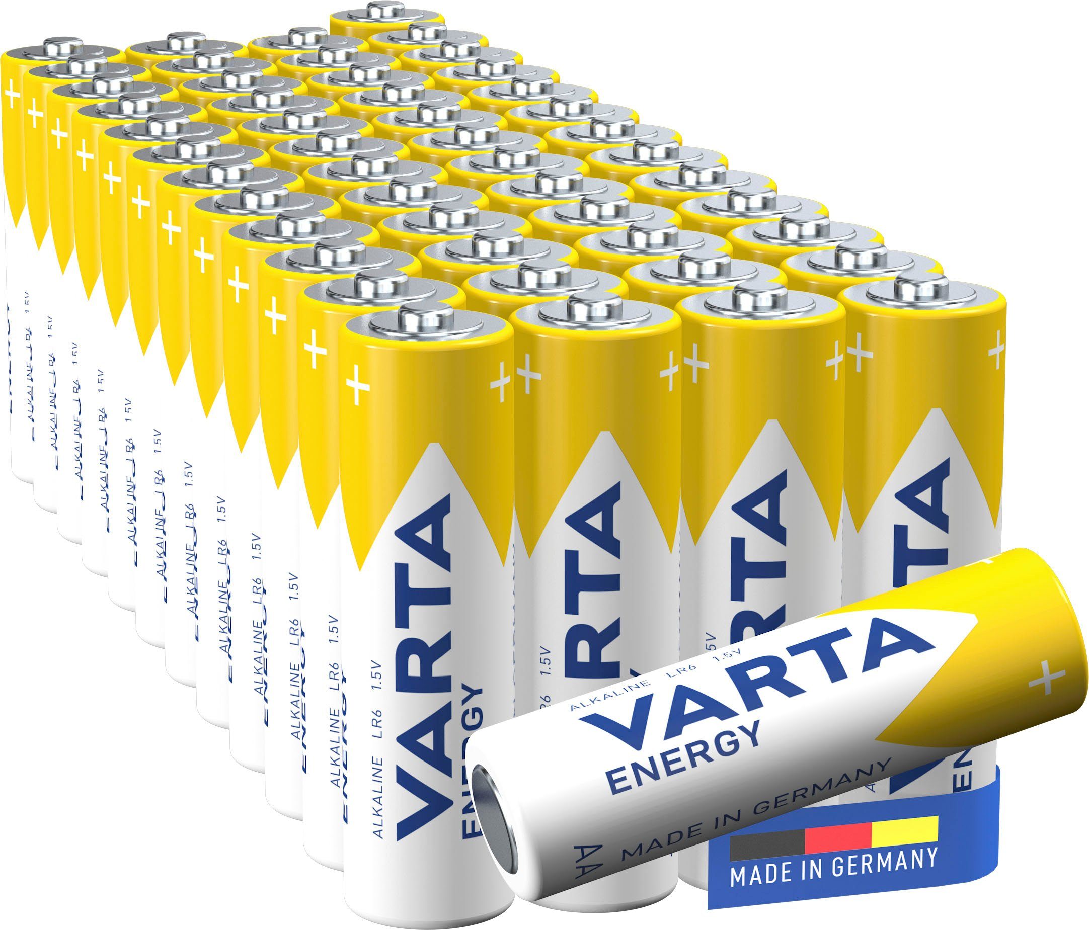 VARTA Energy AA 50er Pack - Mignon-Batterie - blau Batterie