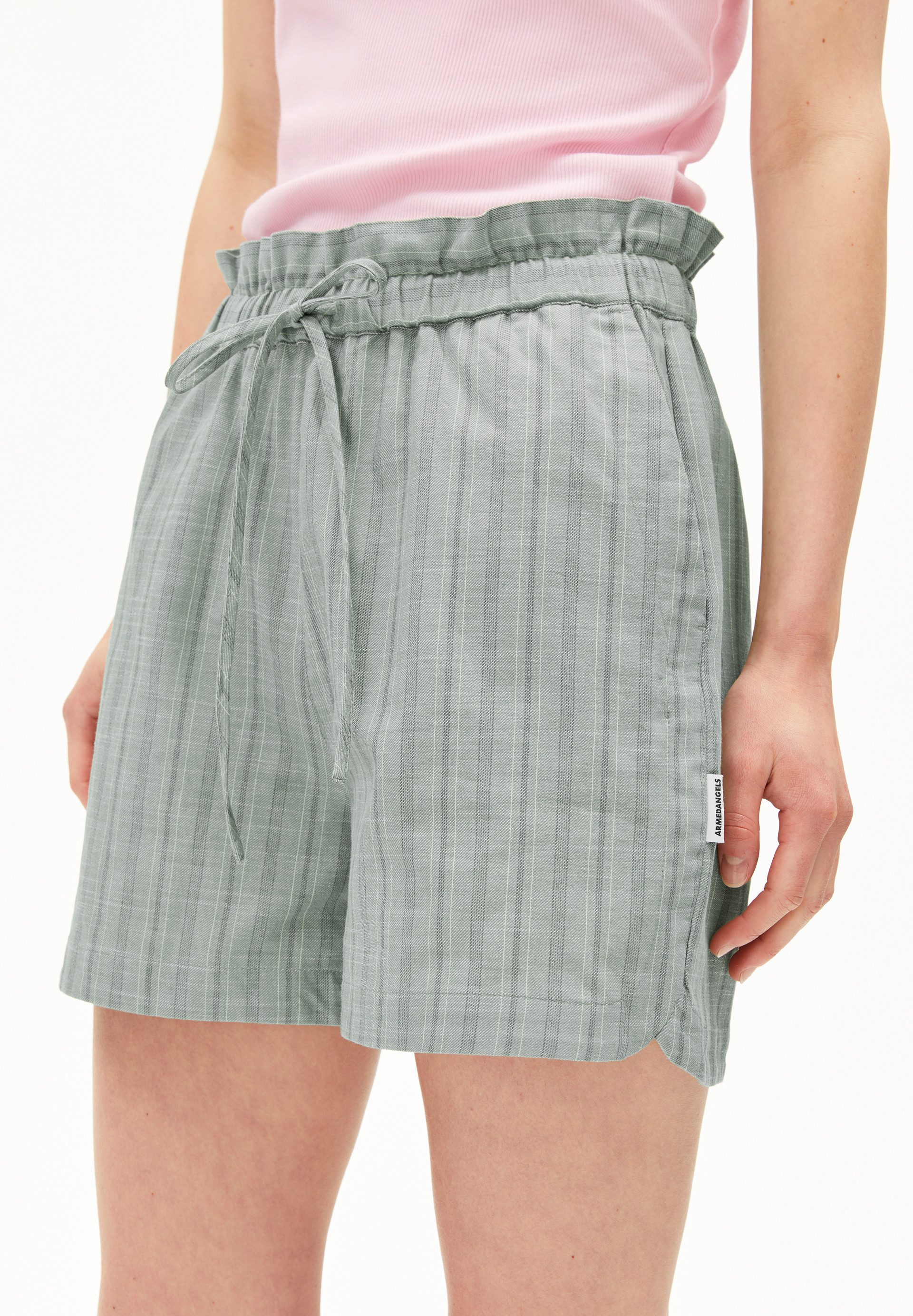 Armedangels Shorts VAANNA STRIPED Shorts aus Bio-Baumwolle (Relaxed Fit)