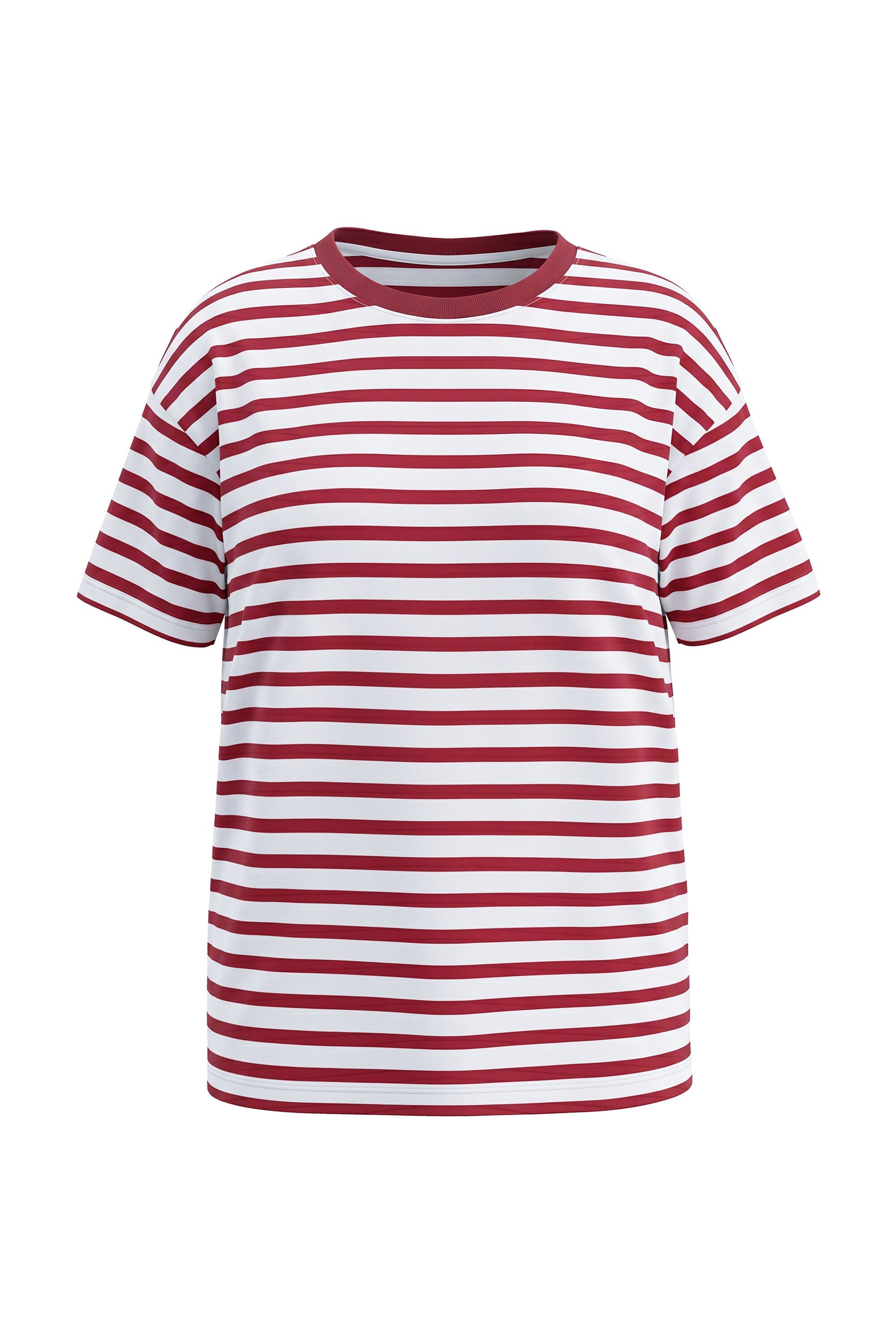 Studio Untold T-Shirt T-Shirt Oversize Shape Ringel