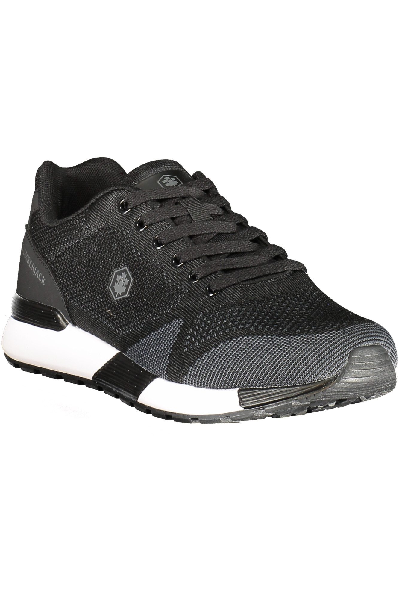 LUMBERJACK Sneaker Herren Sportschuh Schwarz mit Memory