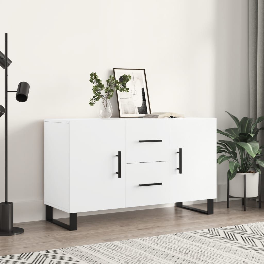 ZMH Sideboard Sideboard Weiß 100x36x60 cm günstig online kaufen