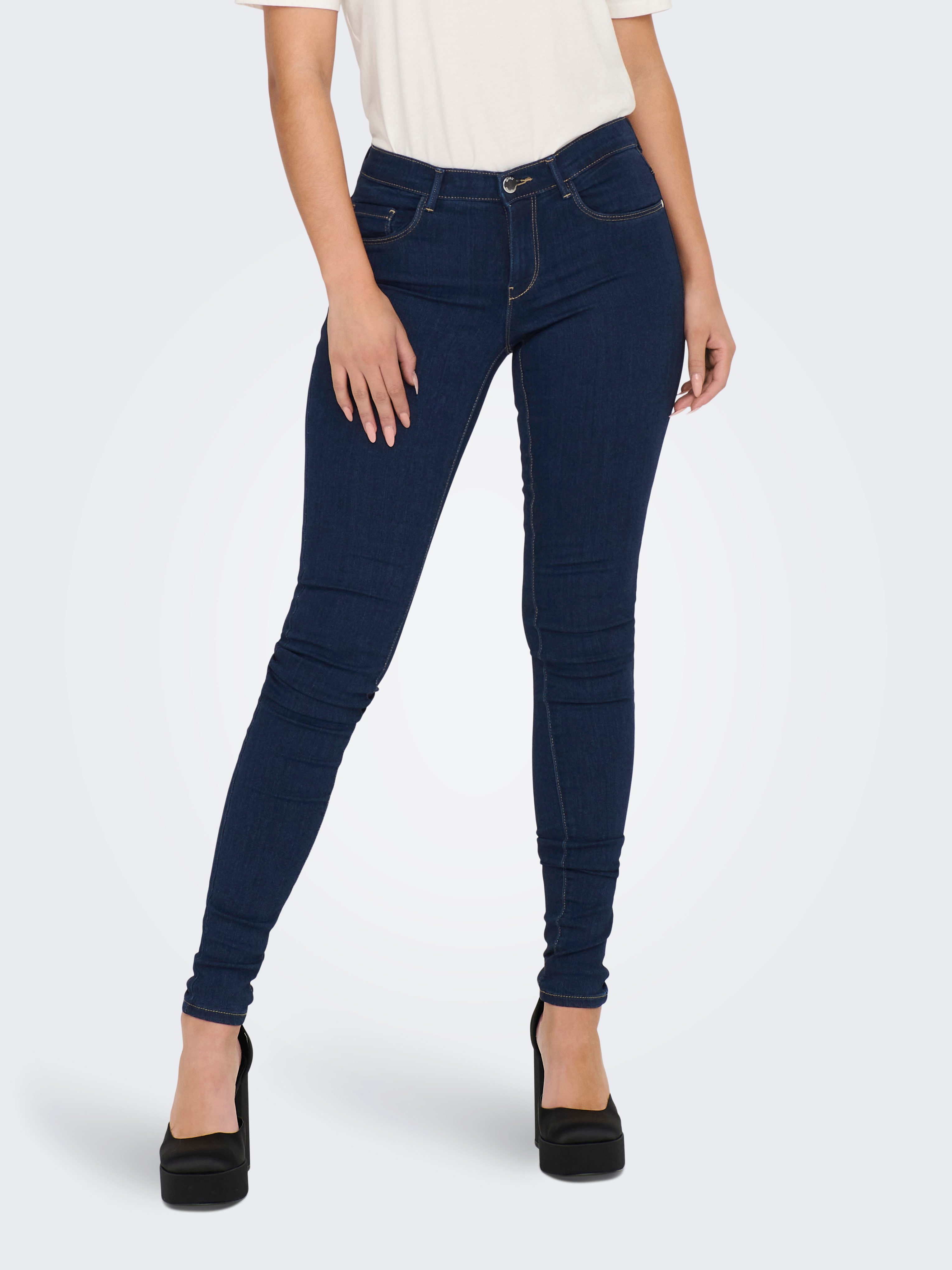 ONLY Skinny-fit-Jeans ONLRINA REG WAIST SK BOX DNM Viskosemischung, skinny günstig online kaufen