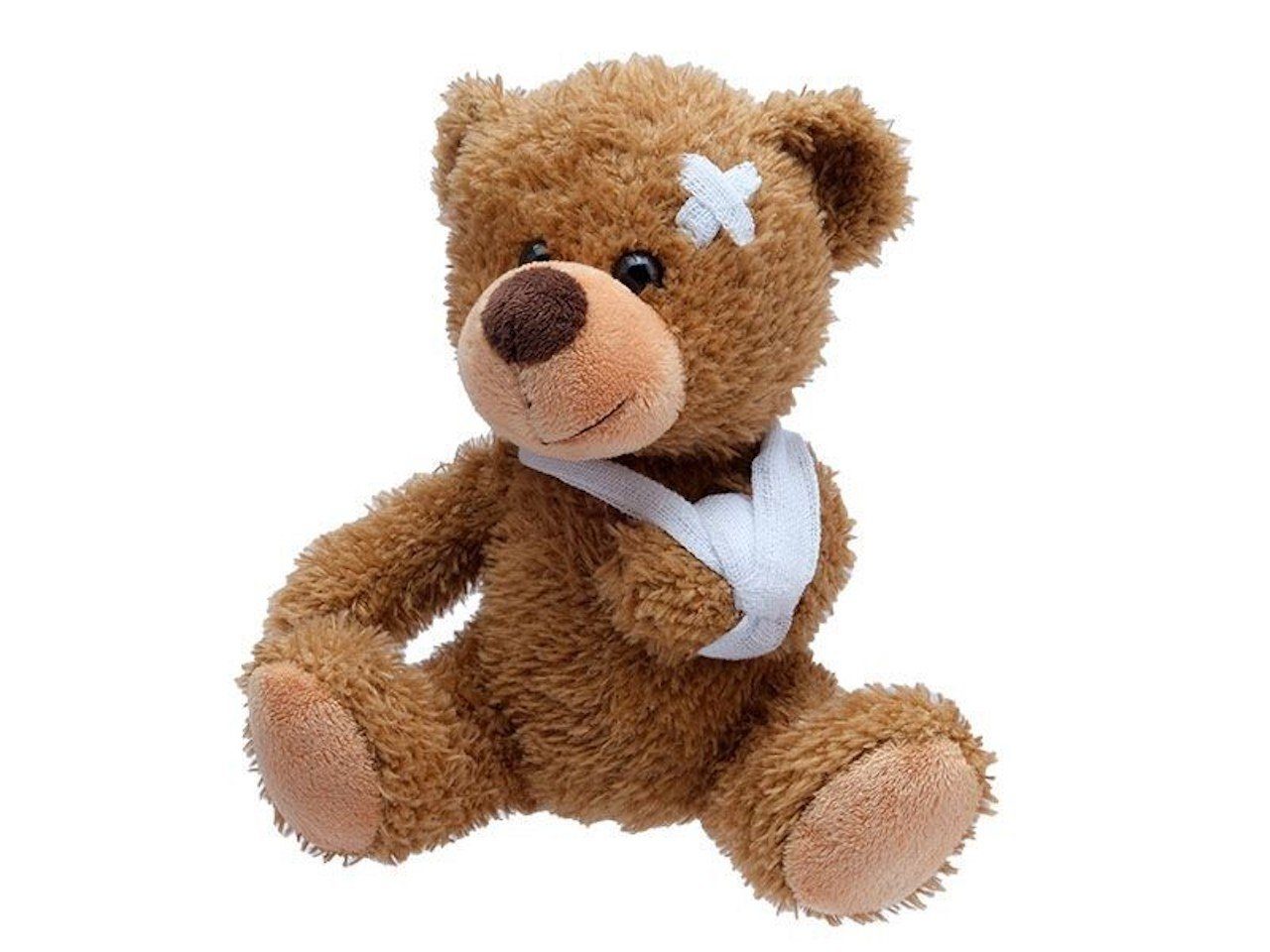 Euro Souvenirs Kuscheltier Euro Souvenirs Kuscheltier Plüsch Bär mit Verband Teddybear