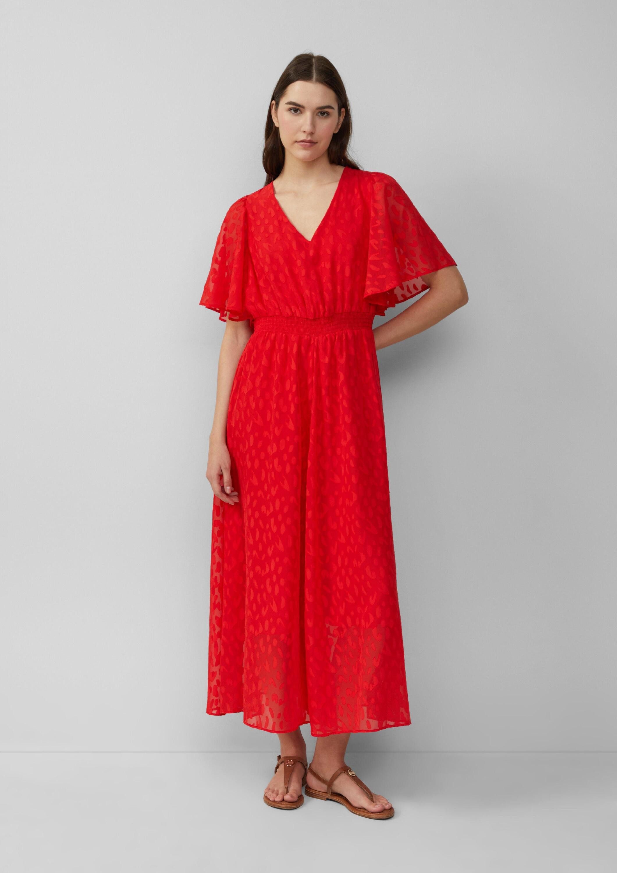 s.Oliver Maxikleid Kleid Festliches Maxikleid aus günstig online kaufen