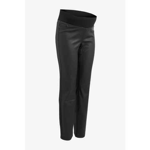 Next Umstandsjeans Beschichtete Straight Leg Jeans (1-tlg)