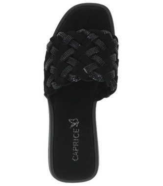 Caprice Pantoletten Veloursleder/Textil Pantolette