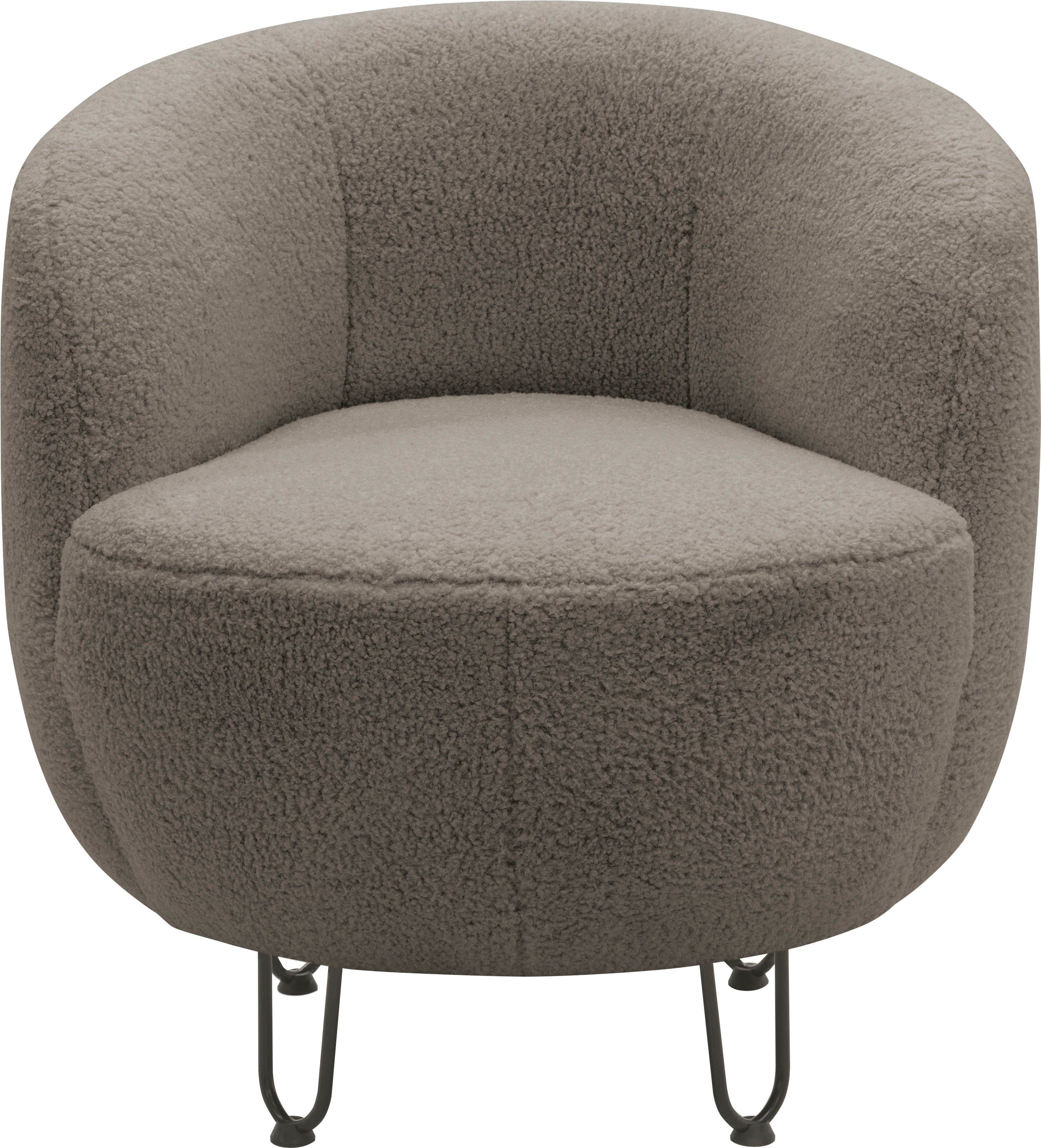 INOSIGN Sessel Anjuli, Runde Form, perfektes Einzelstück | Einzelsessel