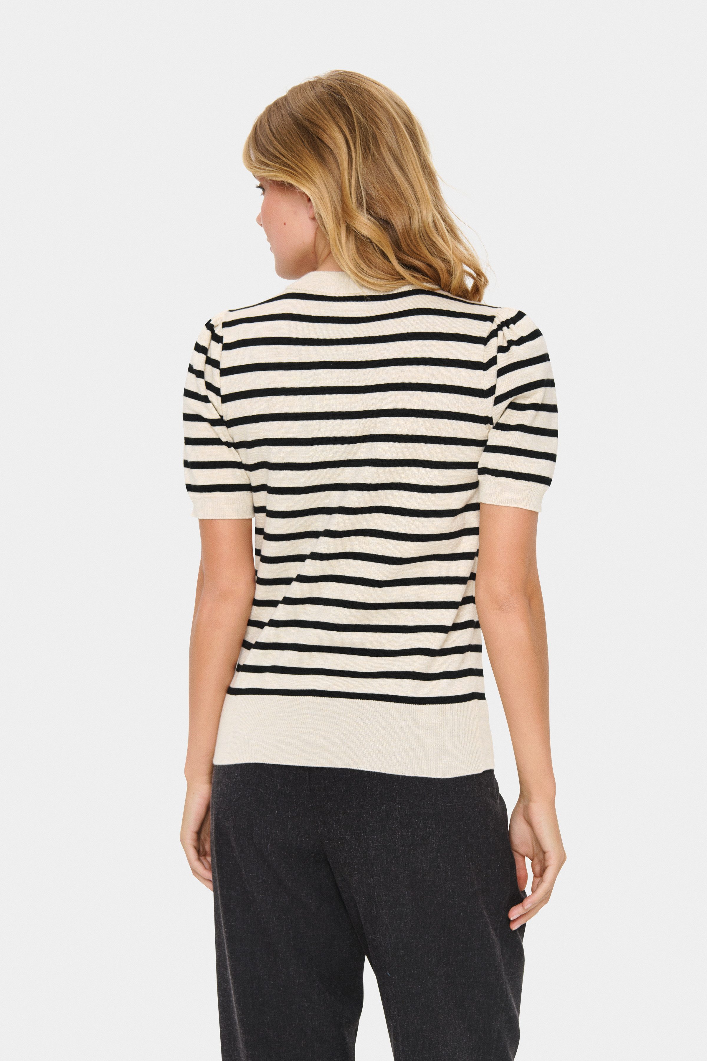 Saint Tropez Kurzarmpullover MilaSZ SS Striped günstig online kaufen