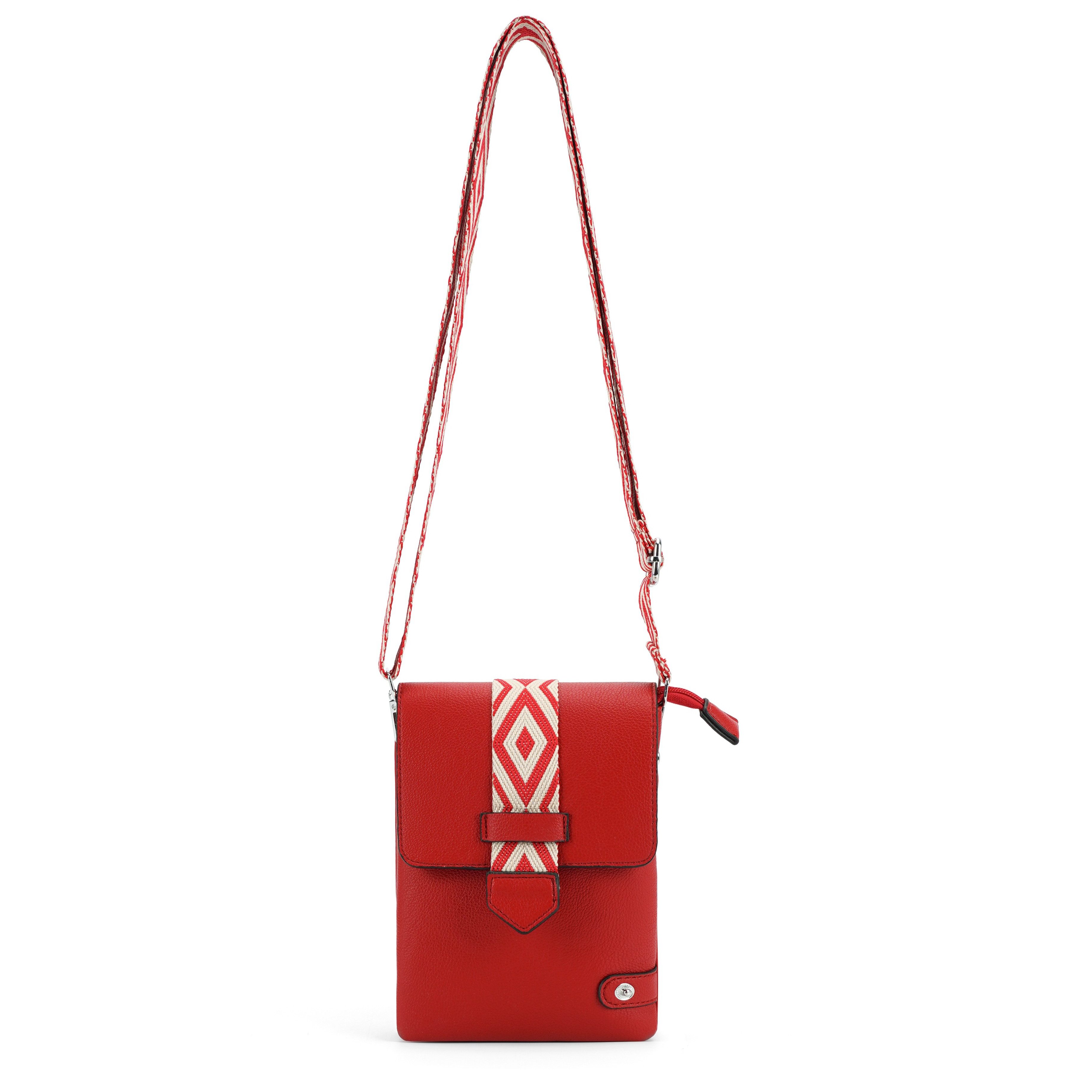 MIRROSI Umhängetasche Damen Crossbody Bag, Klein ca.18x24x5 cm Handytasche, mittelgroße Tasche, Schultertasche für jeden Anlass