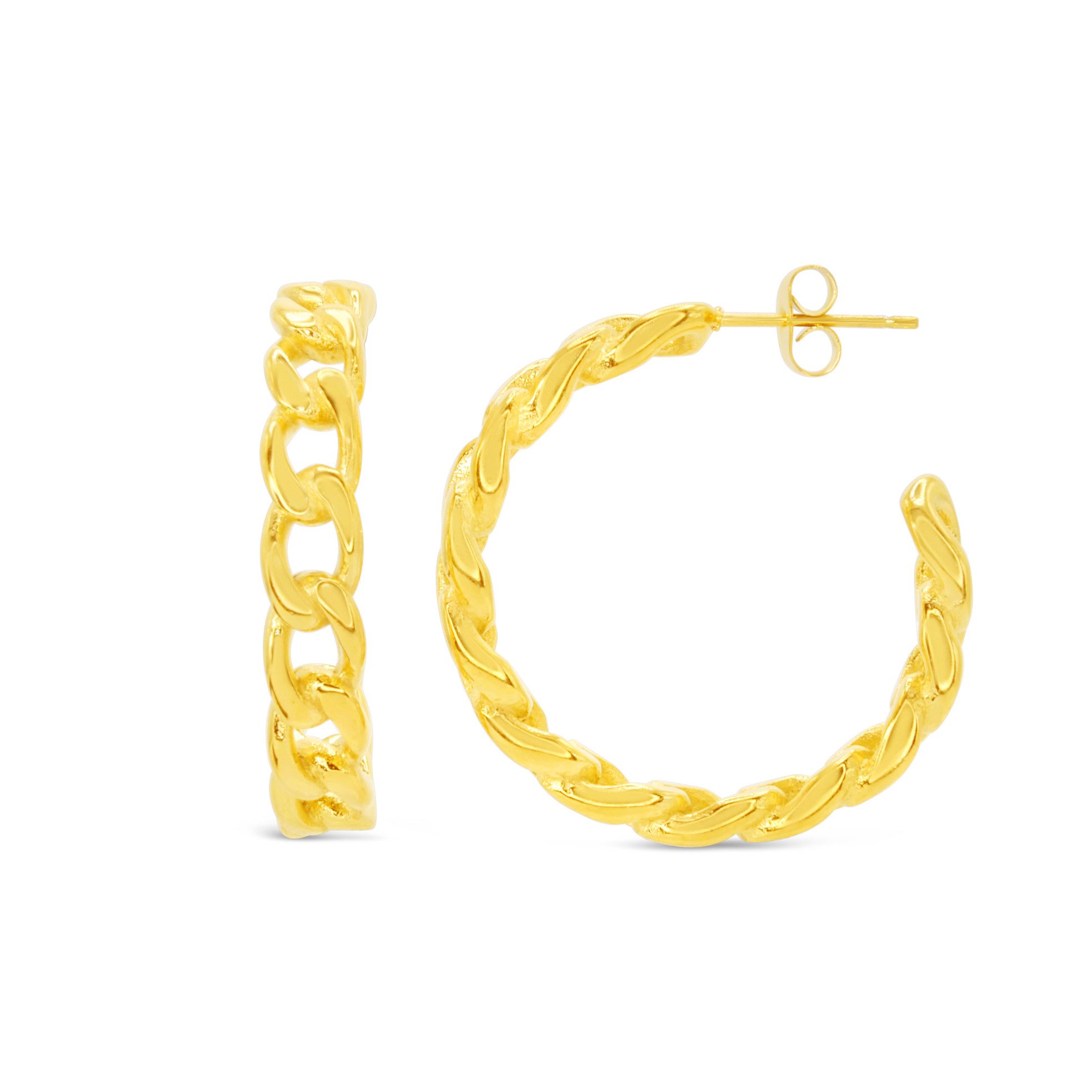 Ars-Argenti Paar Creolen Sexy Creolen Ohrringe - 18K doppelt vergoldet inkl günstig online kaufen