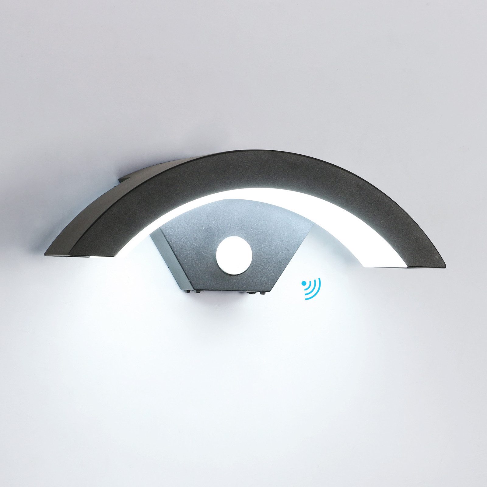 Goeco LED Außen-Wandleuchte 24W mit Bewegungsmelder, günstig online kaufen