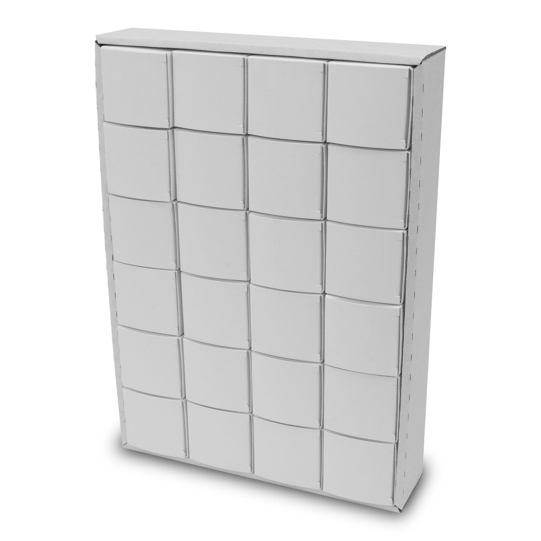 itenga Geschenkbox itenga SET Adventskalender zum Füllen Würfel 6,5cm