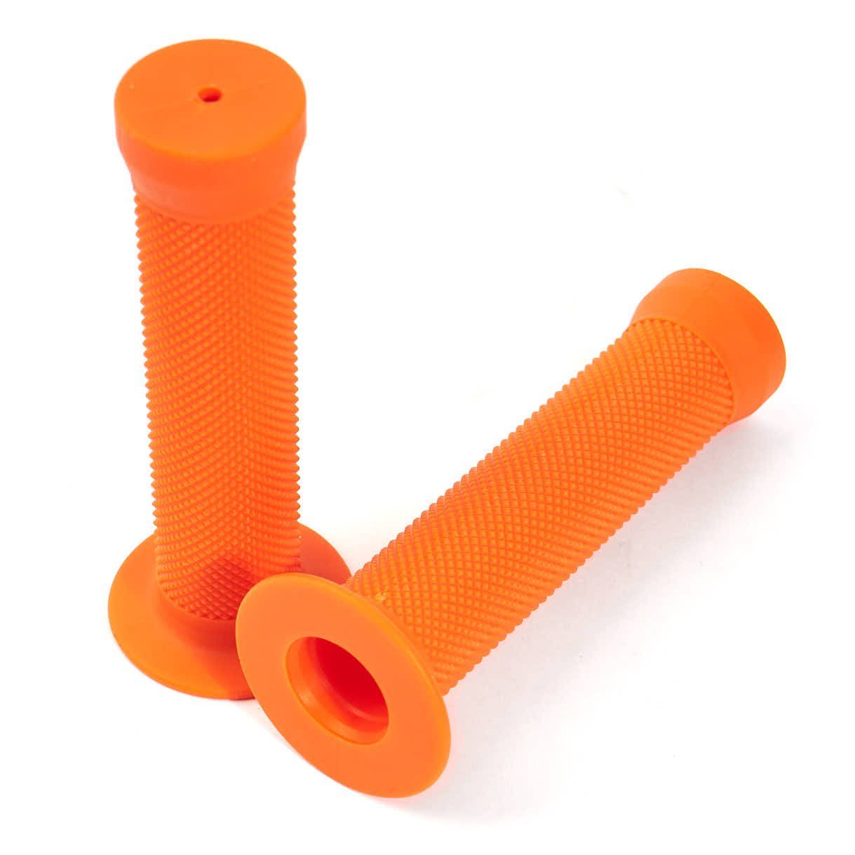 KHEbikes Fahrradlenkergriff BMX Griffe Diamond orange mit Flange