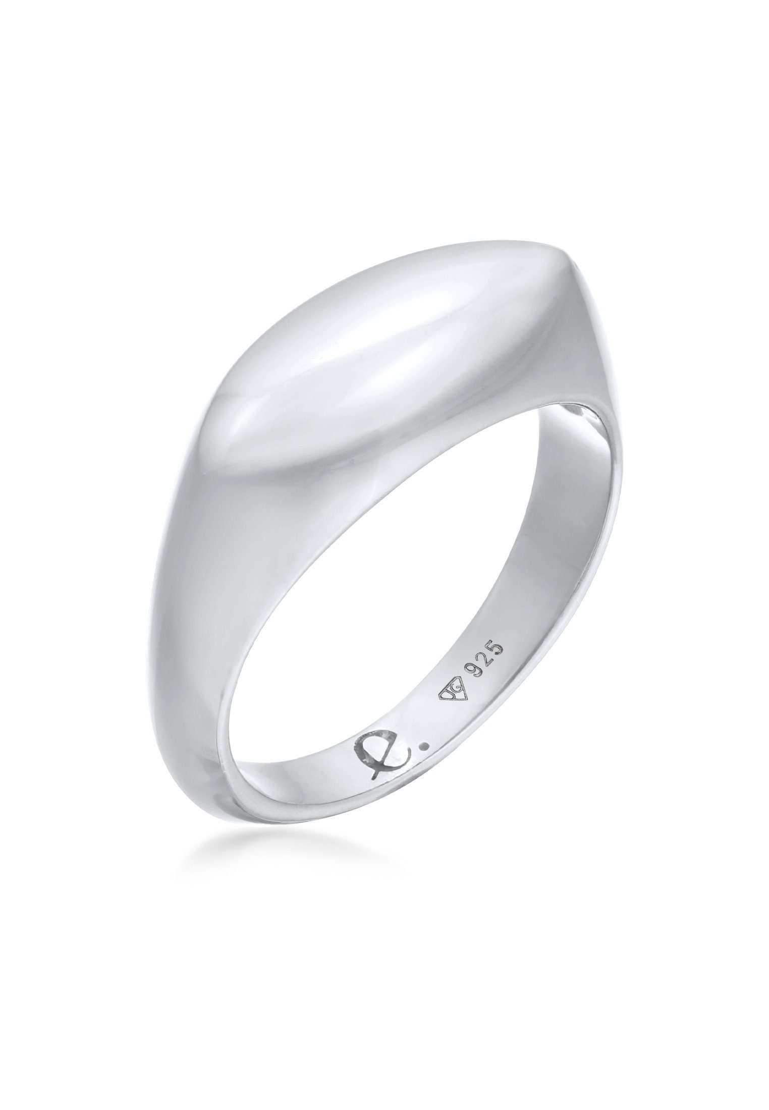 Elli Premium Fingerring Siegelring Marquise Design günstig online kaufen
