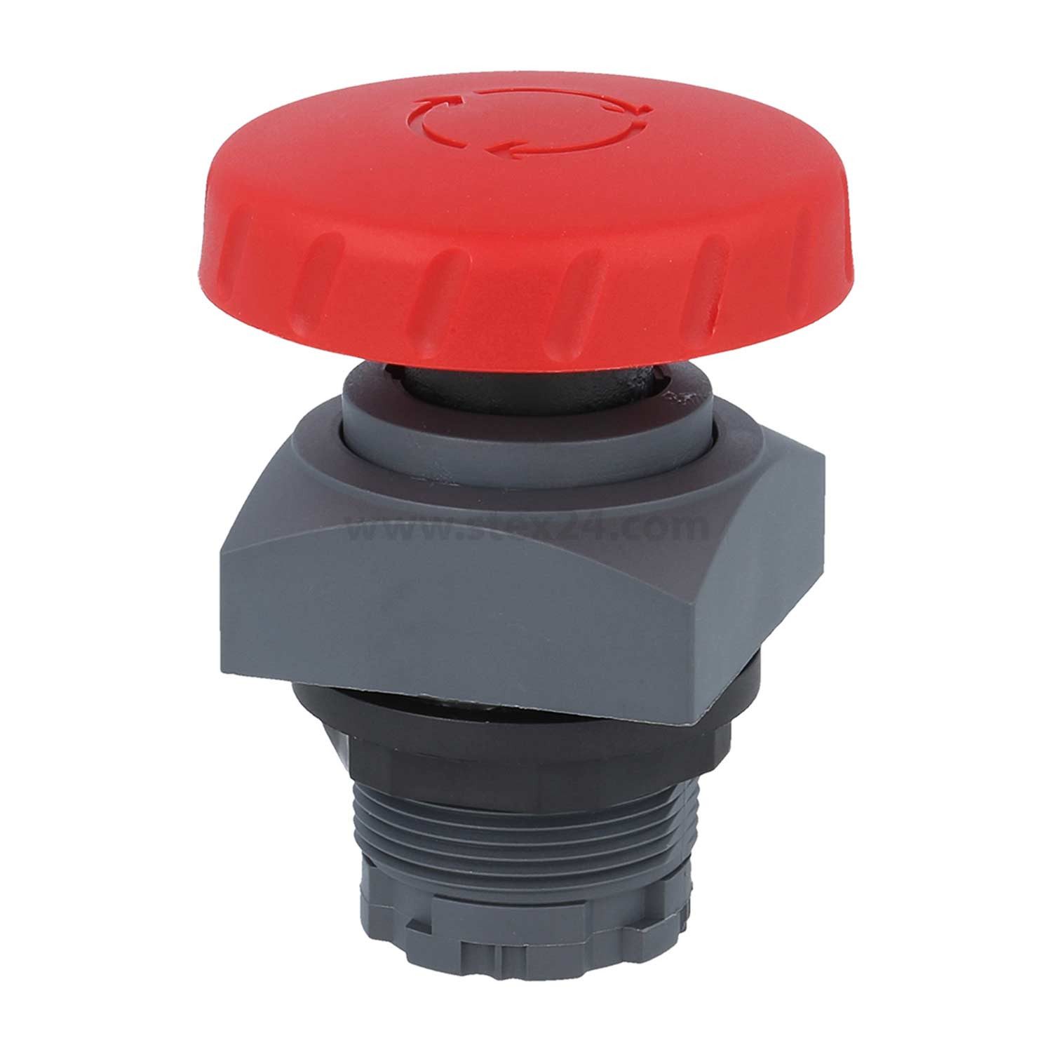 Schlegel Schalter Titel:Pilztaster verrastend quadratisch, QUARTEX-R Hub 6,0mm, Schalter/Taster-Besonderheiten