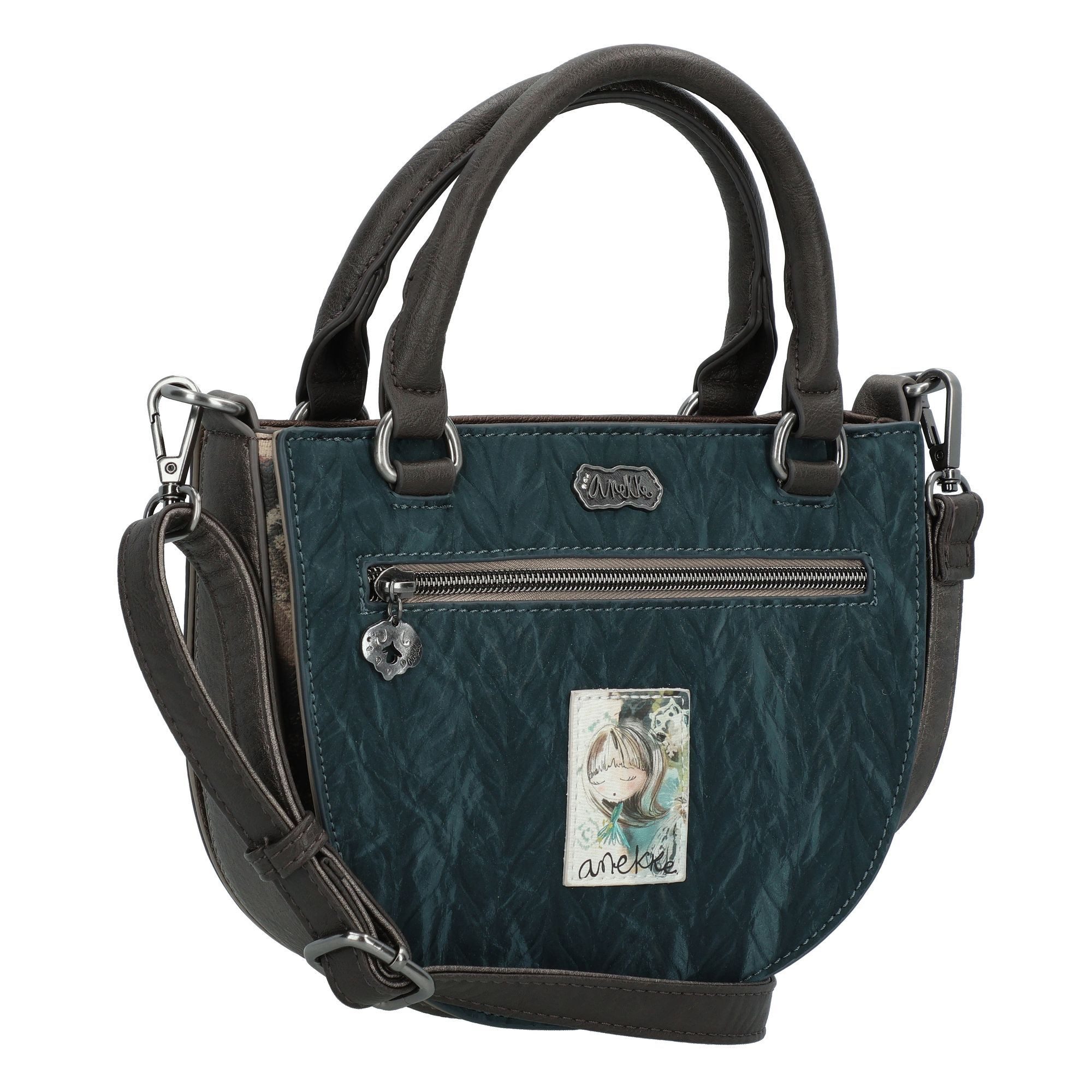 Anekke Schultertasche Manifesto, Polyurethan günstig online kaufen