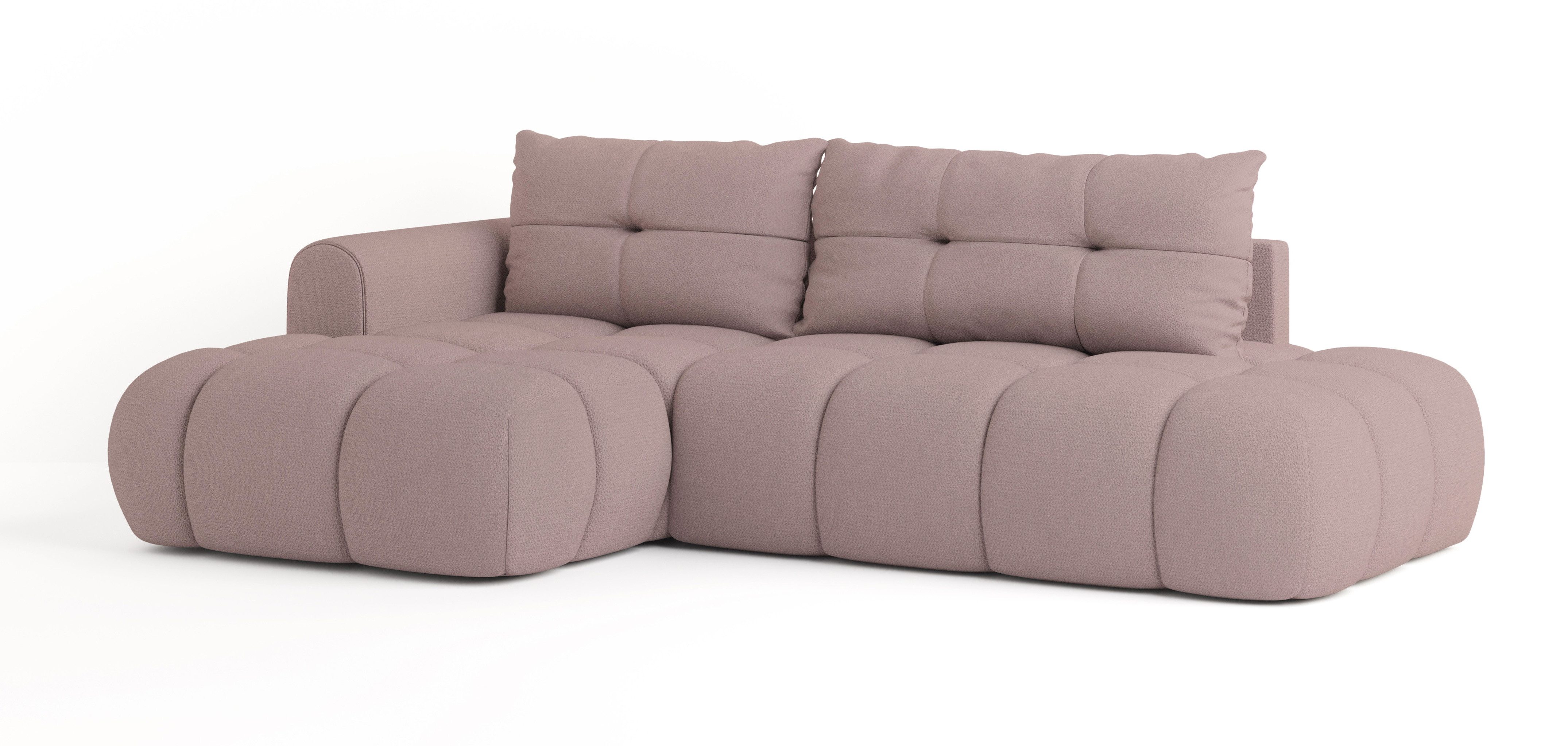 Masseno Ecksofa FLUMA mit Schlaffunktion L-Form, günstig online kaufen